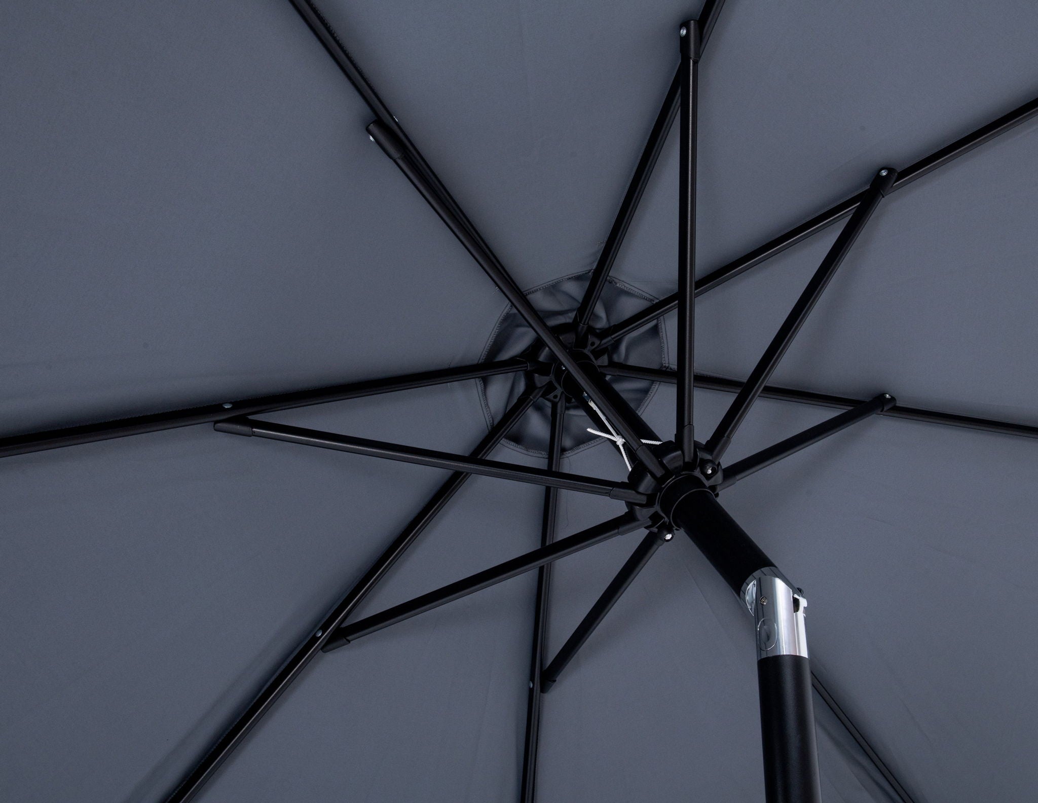 Fiji - Aluminum Patio Umbrella With Square Black Base