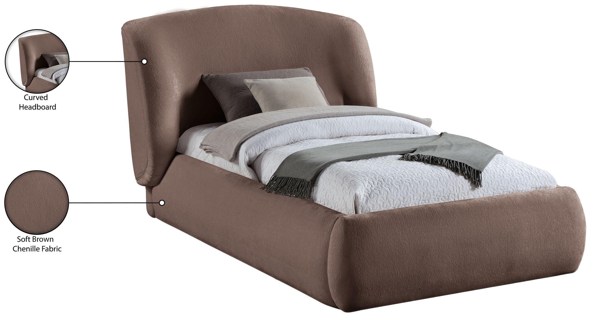 Sandro - Upholstered Bed