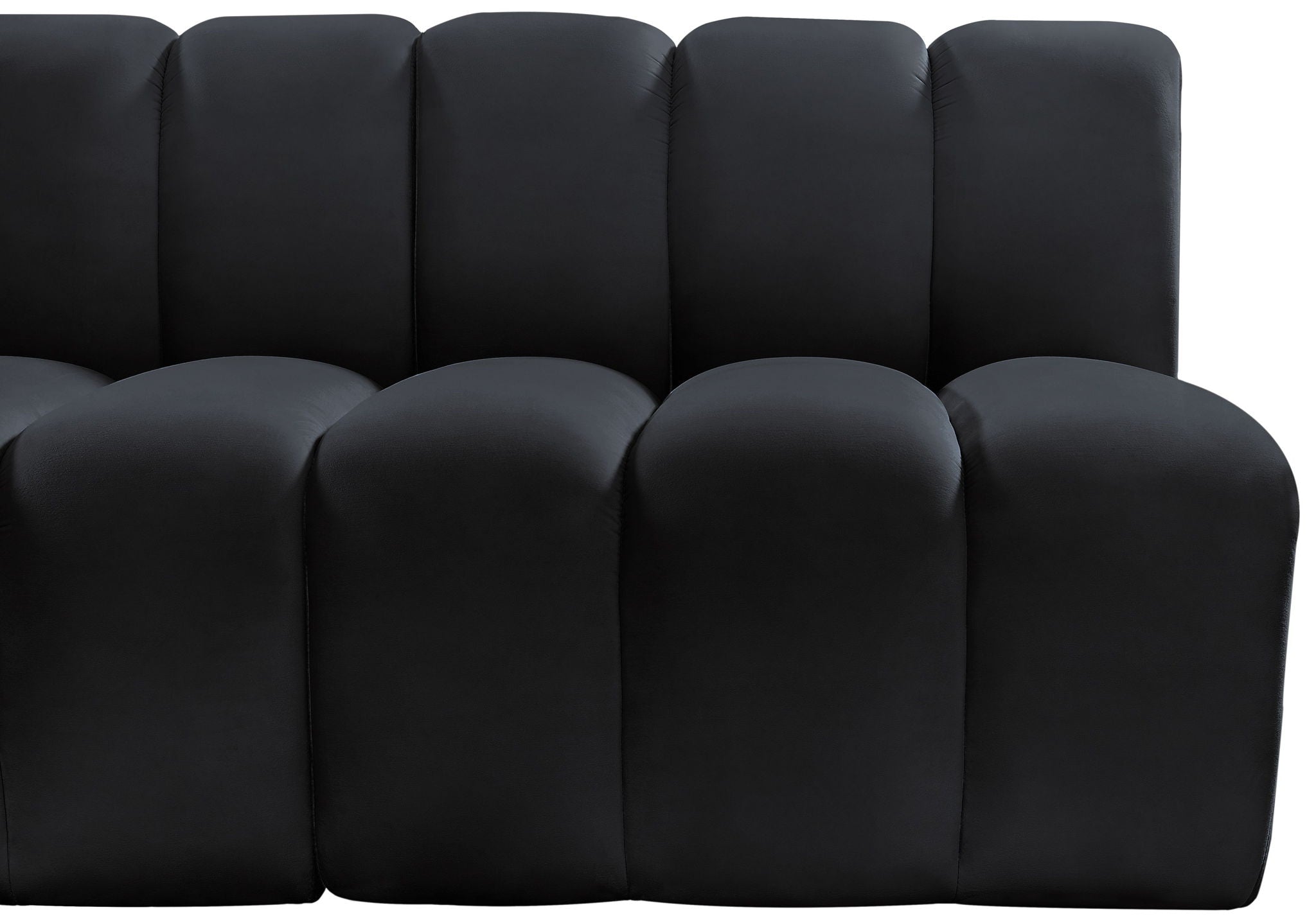 Arc - Velvet 2 Seats Modular Sofa