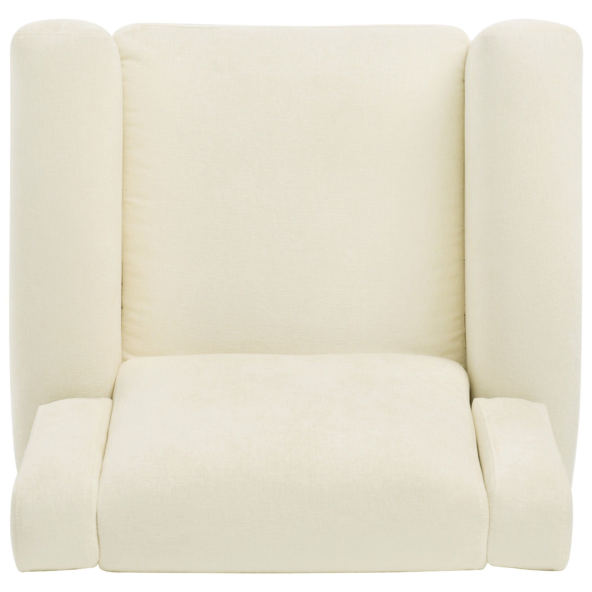 Manual Recliner Chair With Swivel Rocker Function, Dual Recline Angles