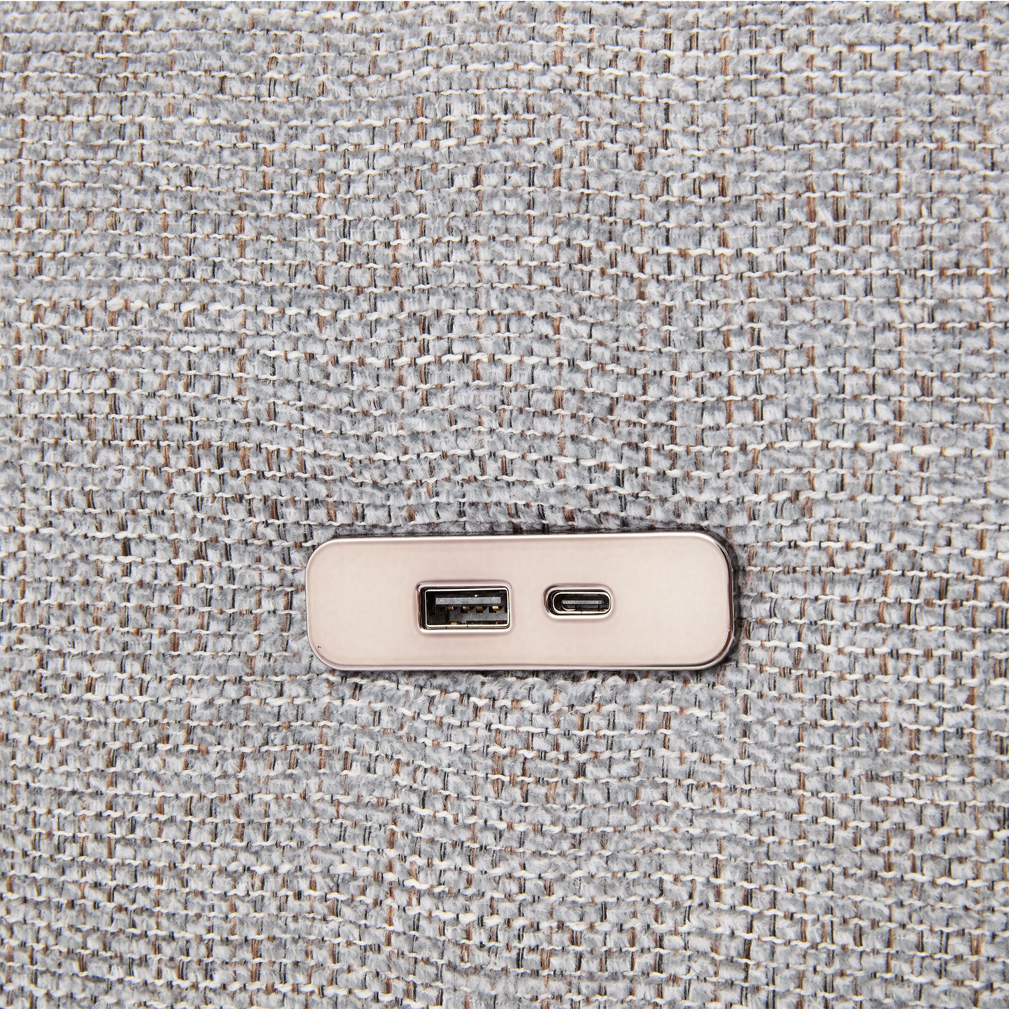 Sectional Sofa Modular U-Shaped With Ottoman & USB Ports