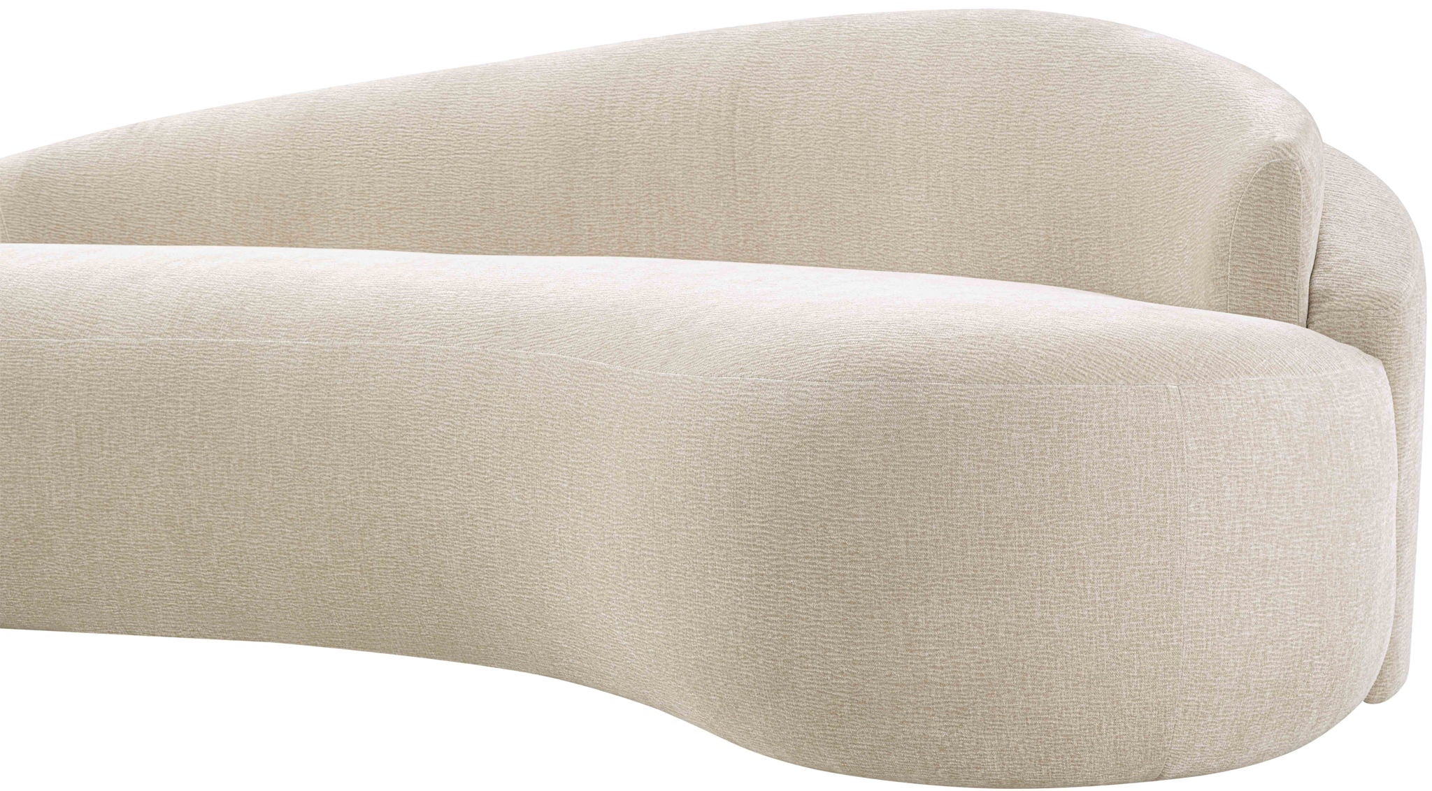 Caspian - Chenille Fabric Upholstered Sofa