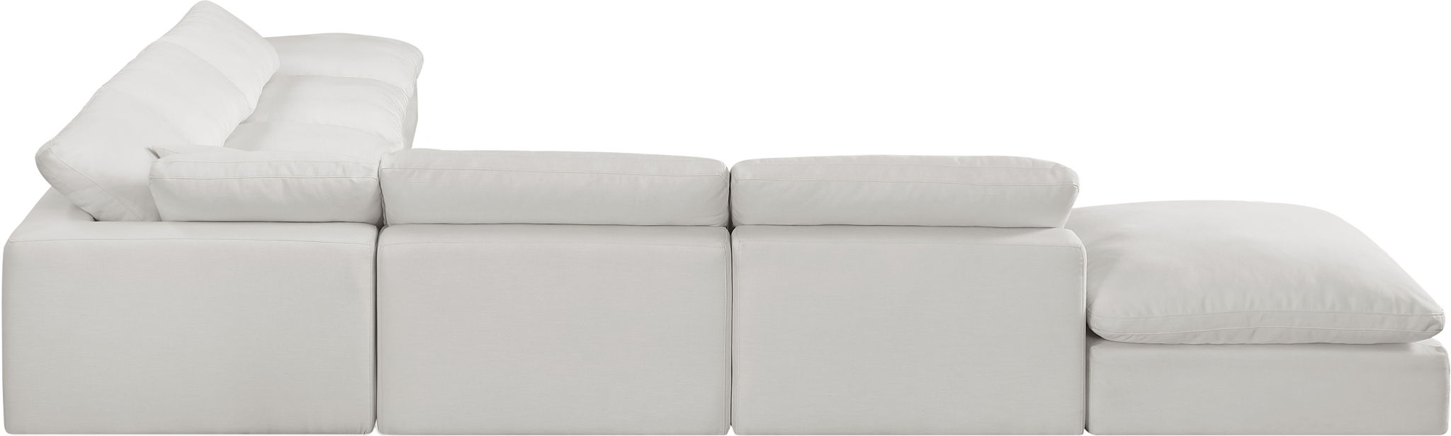 Comfy - 7 Piece Linen Modular Corner Sectional
