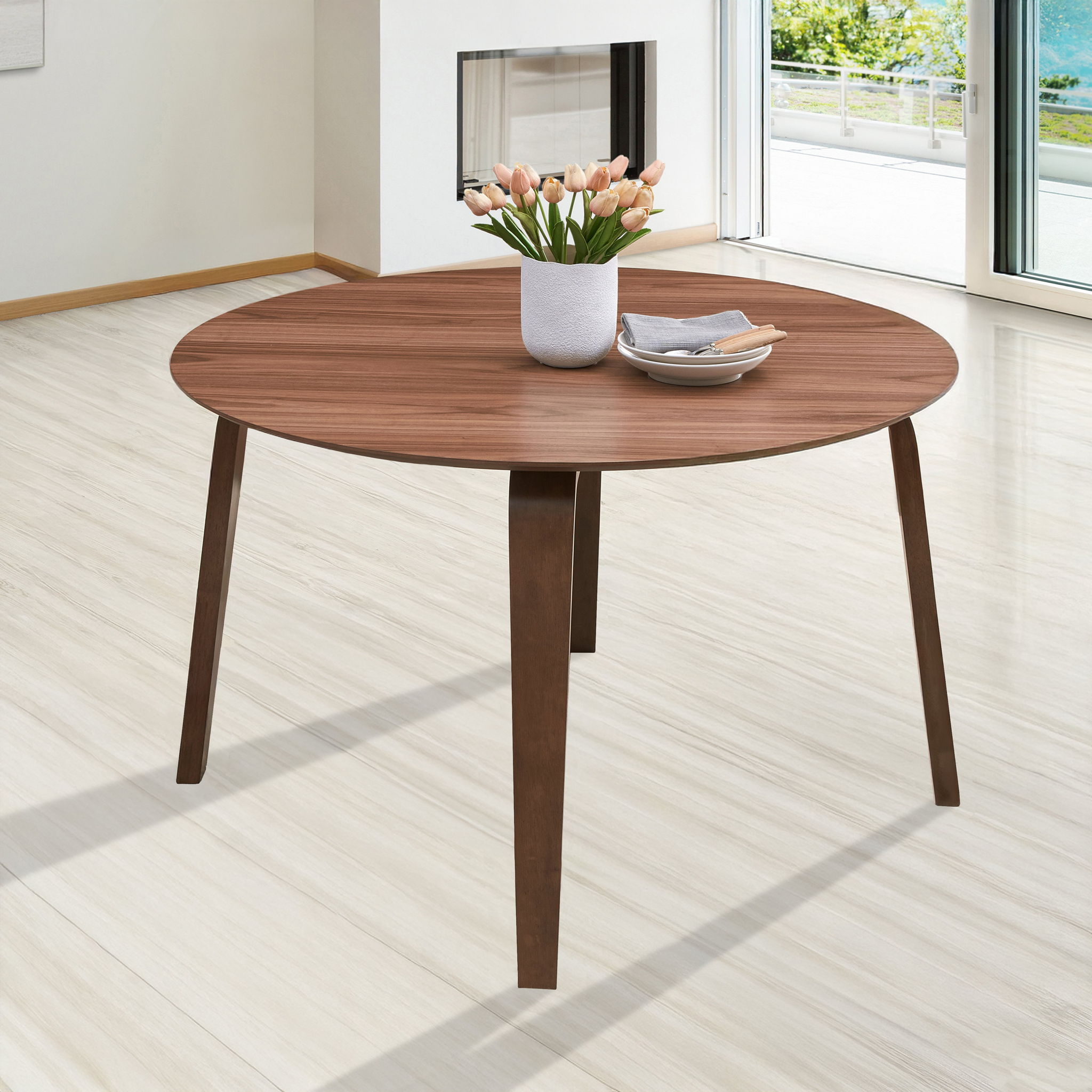 Gabby - Complete Table - Dark Brown