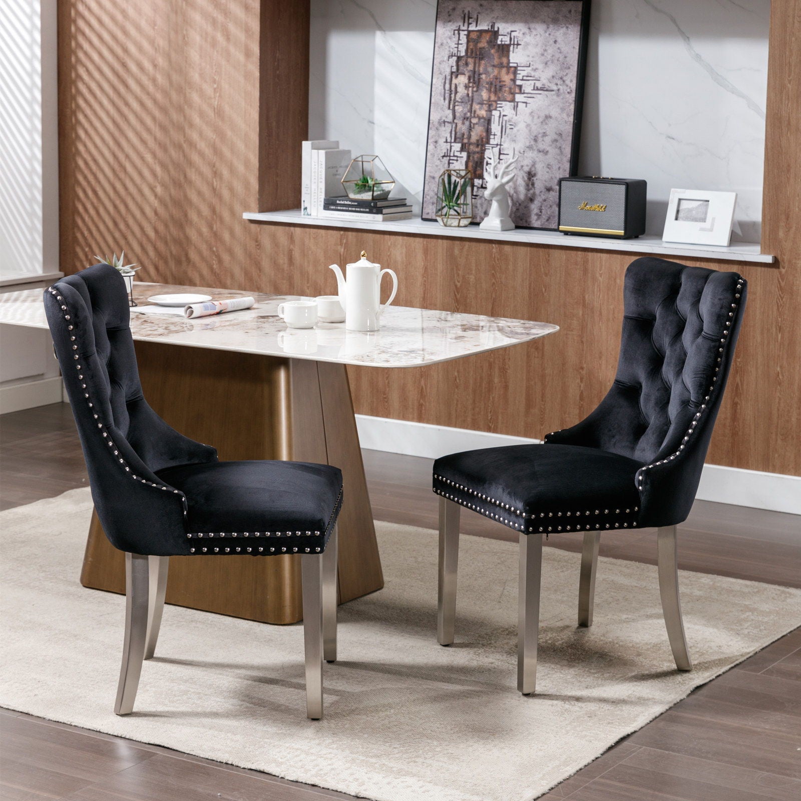 Nikki - Contemporary Upholstered Dining Chair (Set of 2)