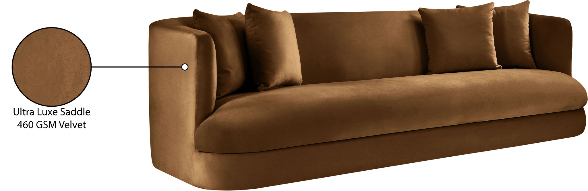 Alder - Sofa - Saddle