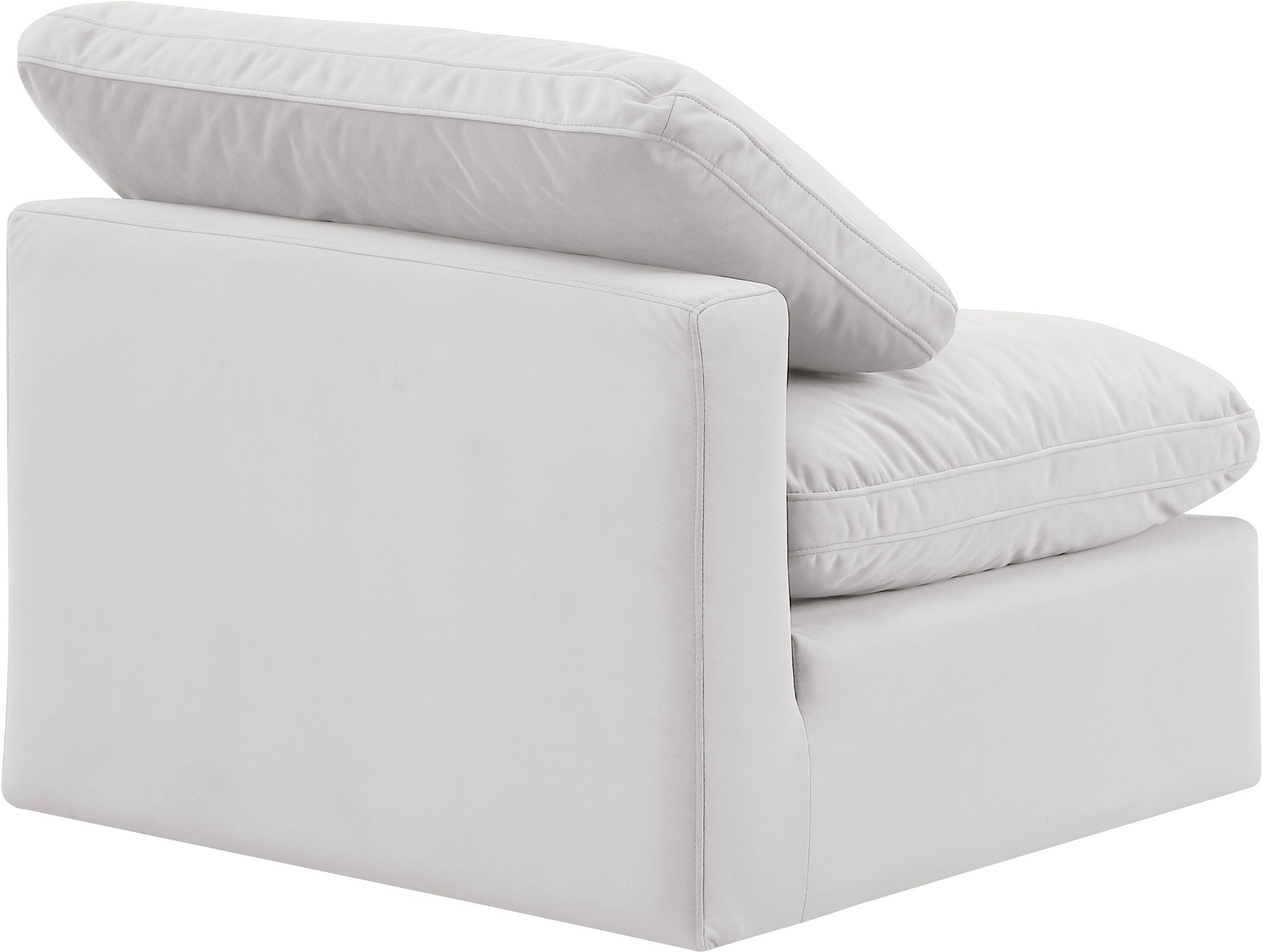 Indulge - Velvet Armless Chair