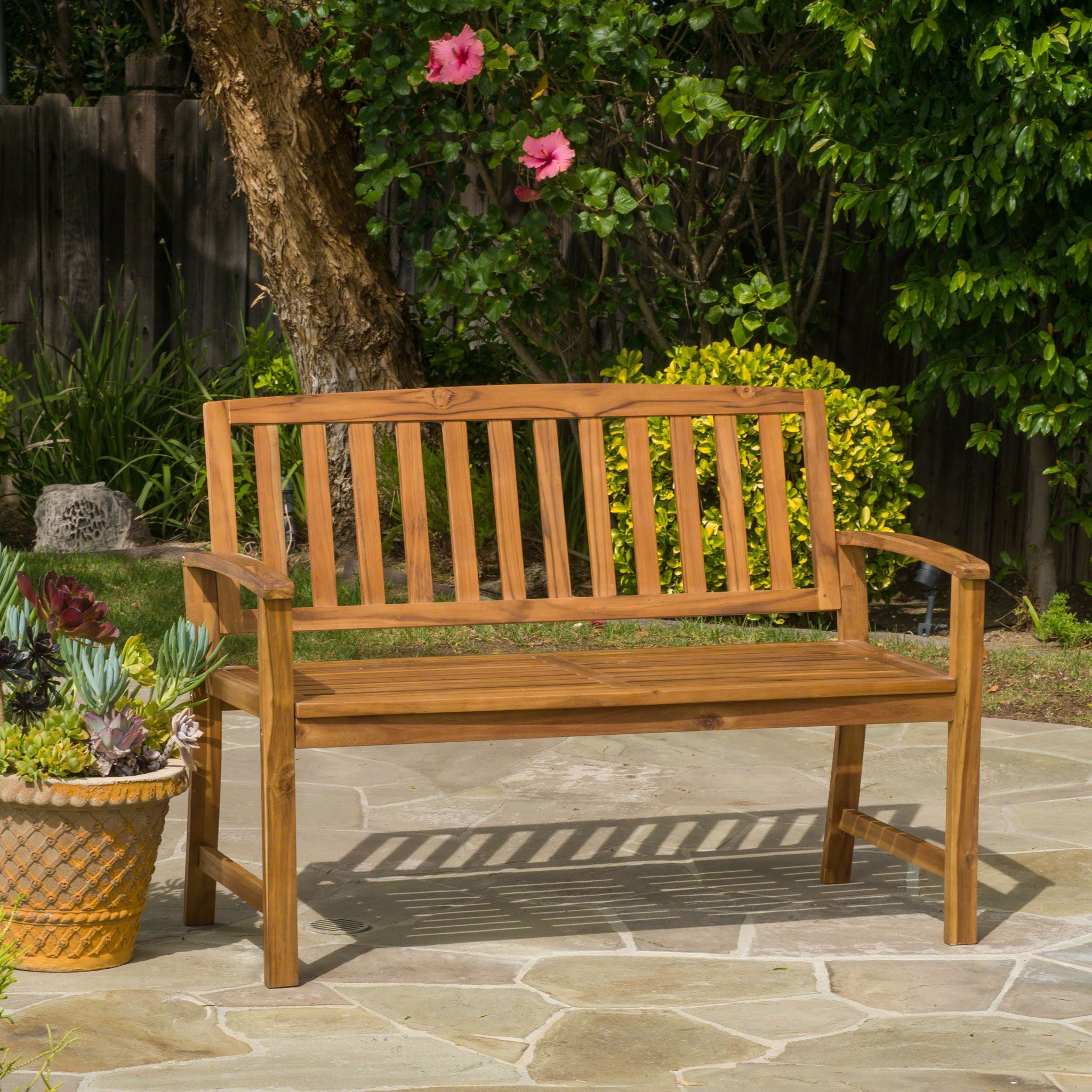 Farmhouse Style Loja Bench Indoor / Outdoor