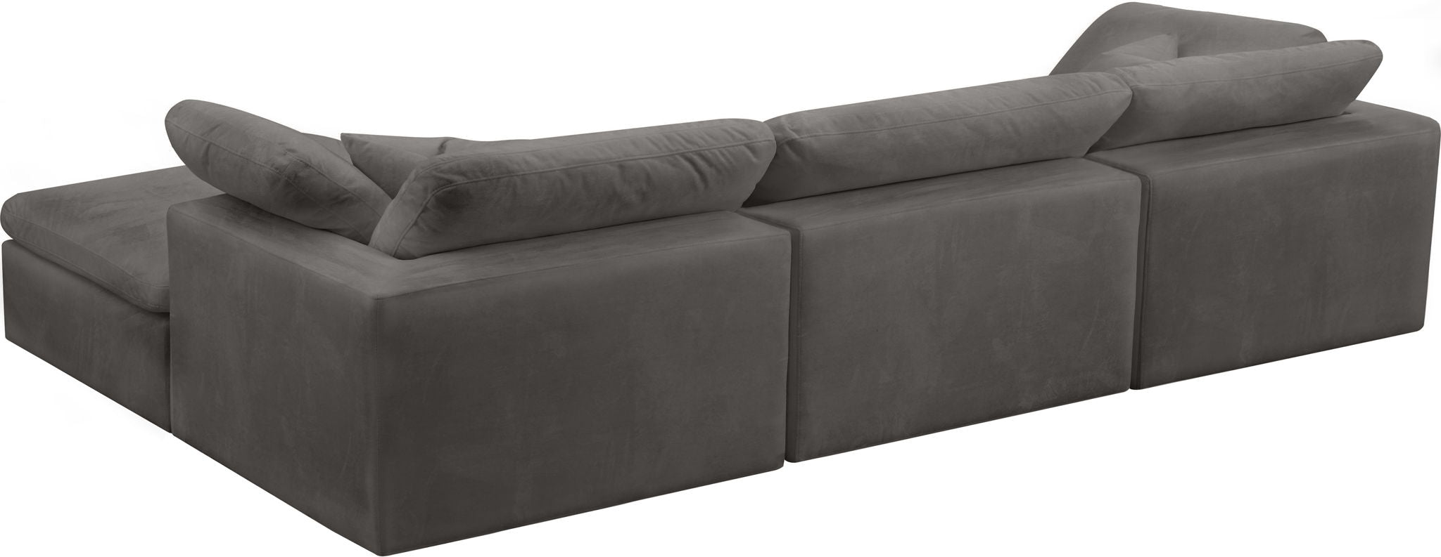 Cozy - 4 Piece Modular Sectional With Chaise