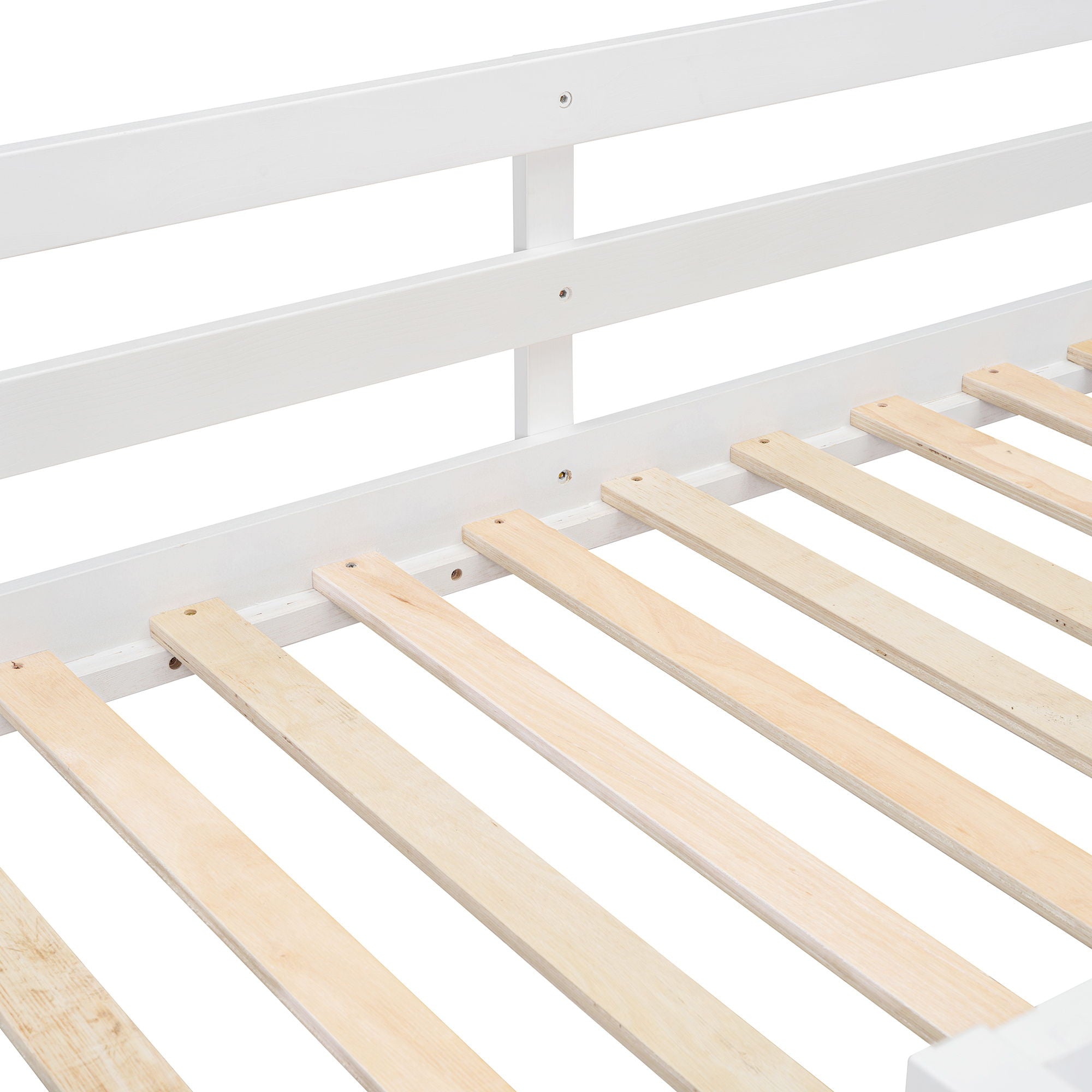 Bunk Bed With 4 Drawers And 3 Shelves