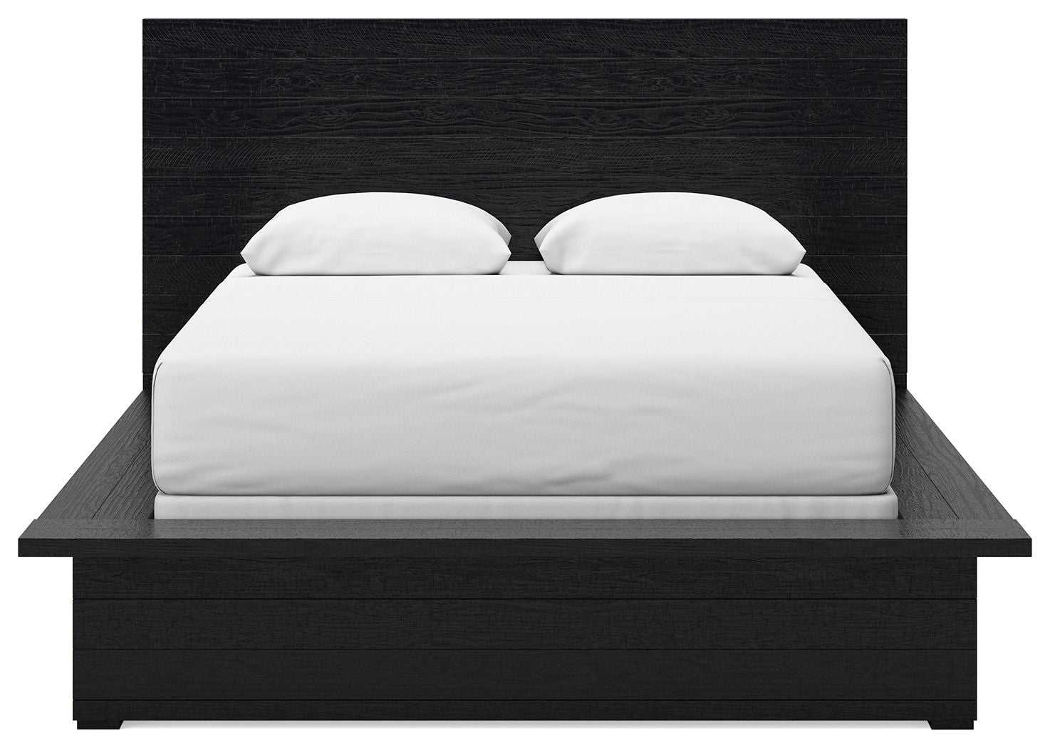 Londer - Queen Panel Bed - Black