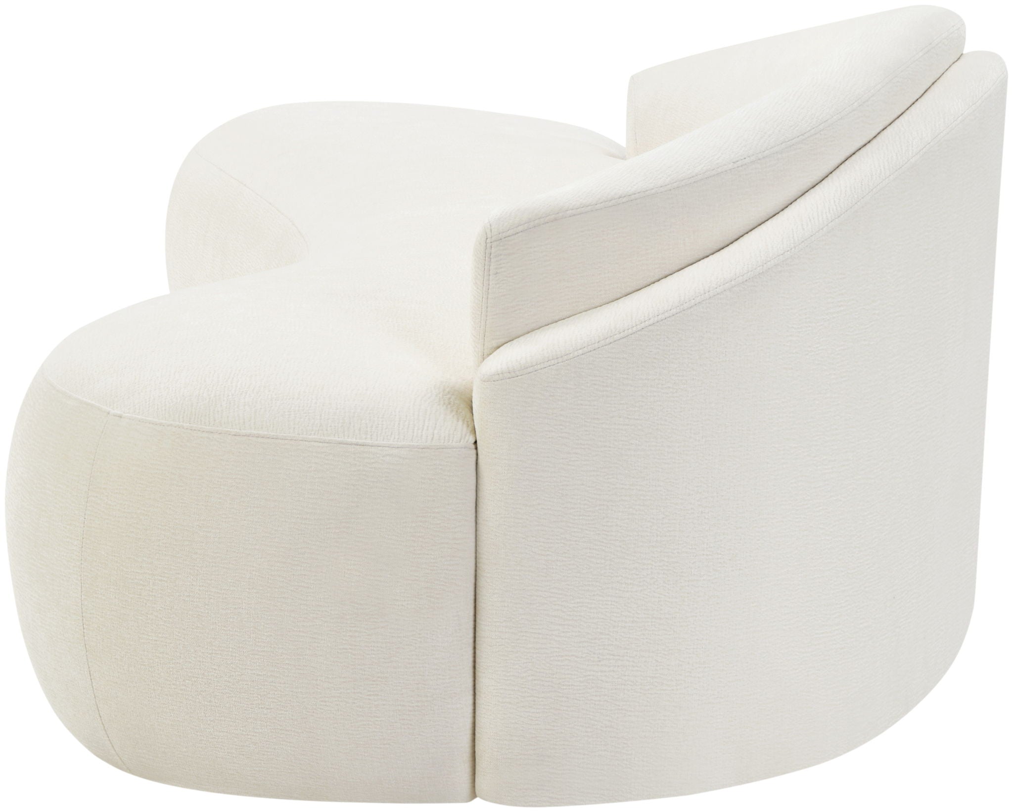 Caspian - Chenille Fabric Upholstered Sofa