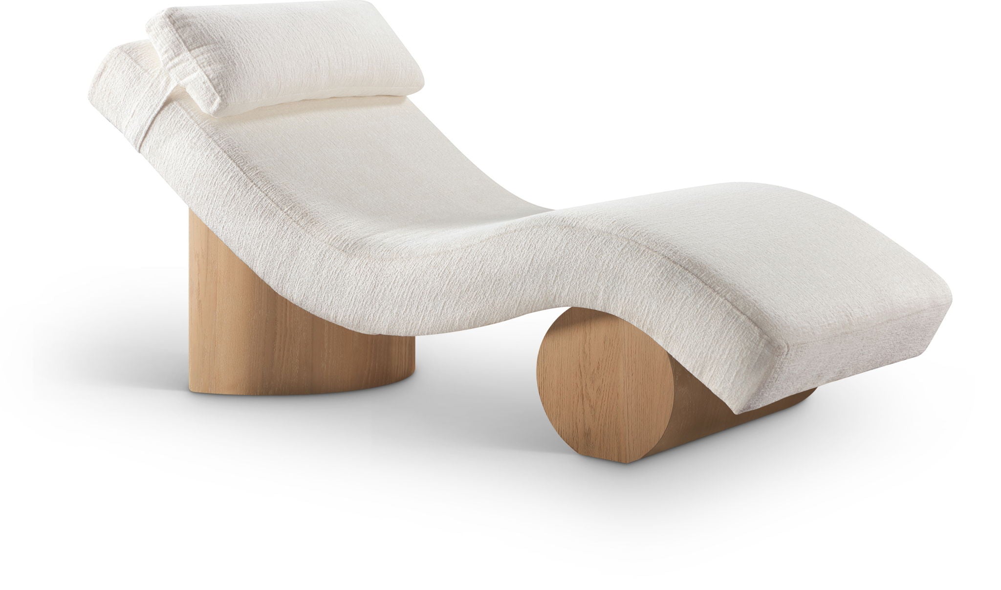 Marcella - Chaise Lounge - Natural Base