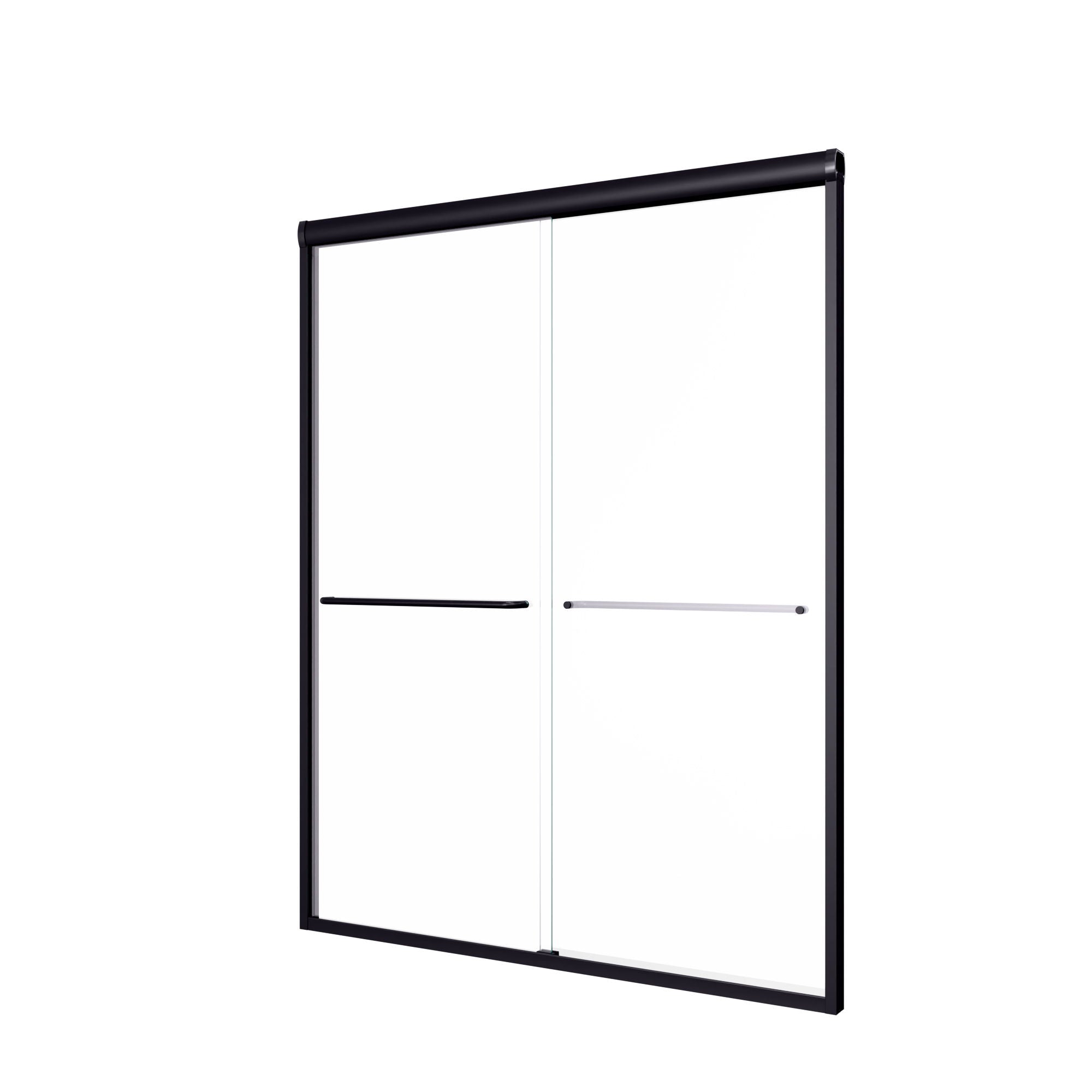 Modern Semi Frameless Double Sliding Shower Door