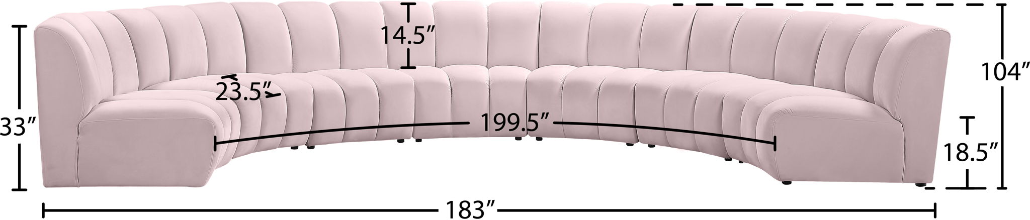Infinity - 7 Piece Modular Sectional