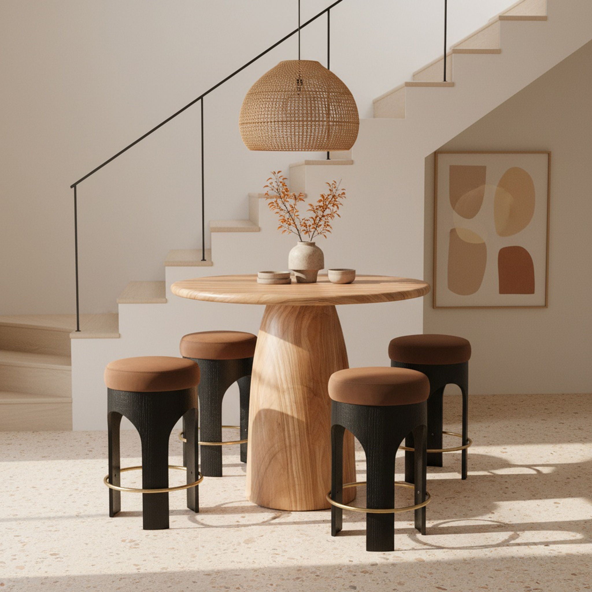 Cosenza - Concrete Indoor / Outdoor Bar Table