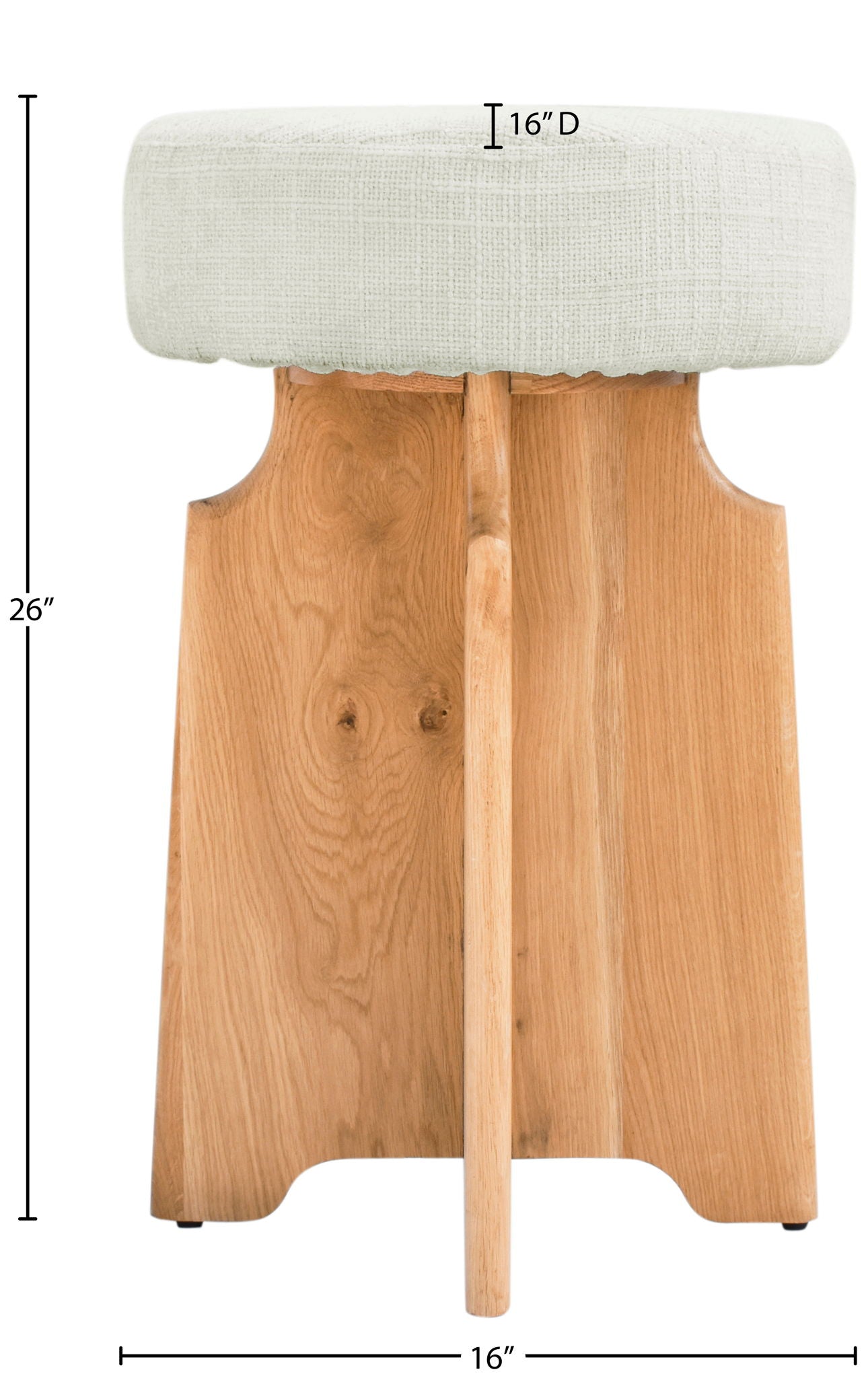 Jasper - Stool - Cream