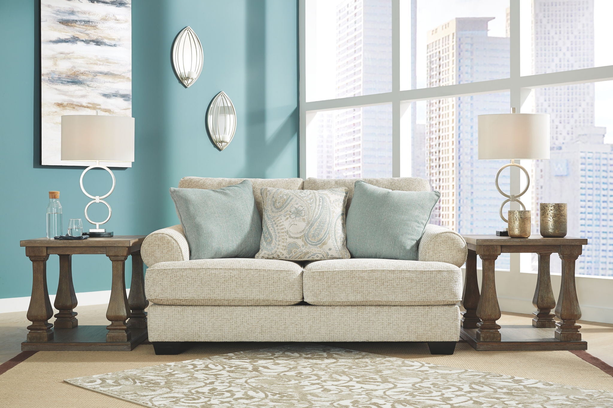 Monaghan - Loveseat - Sandstone