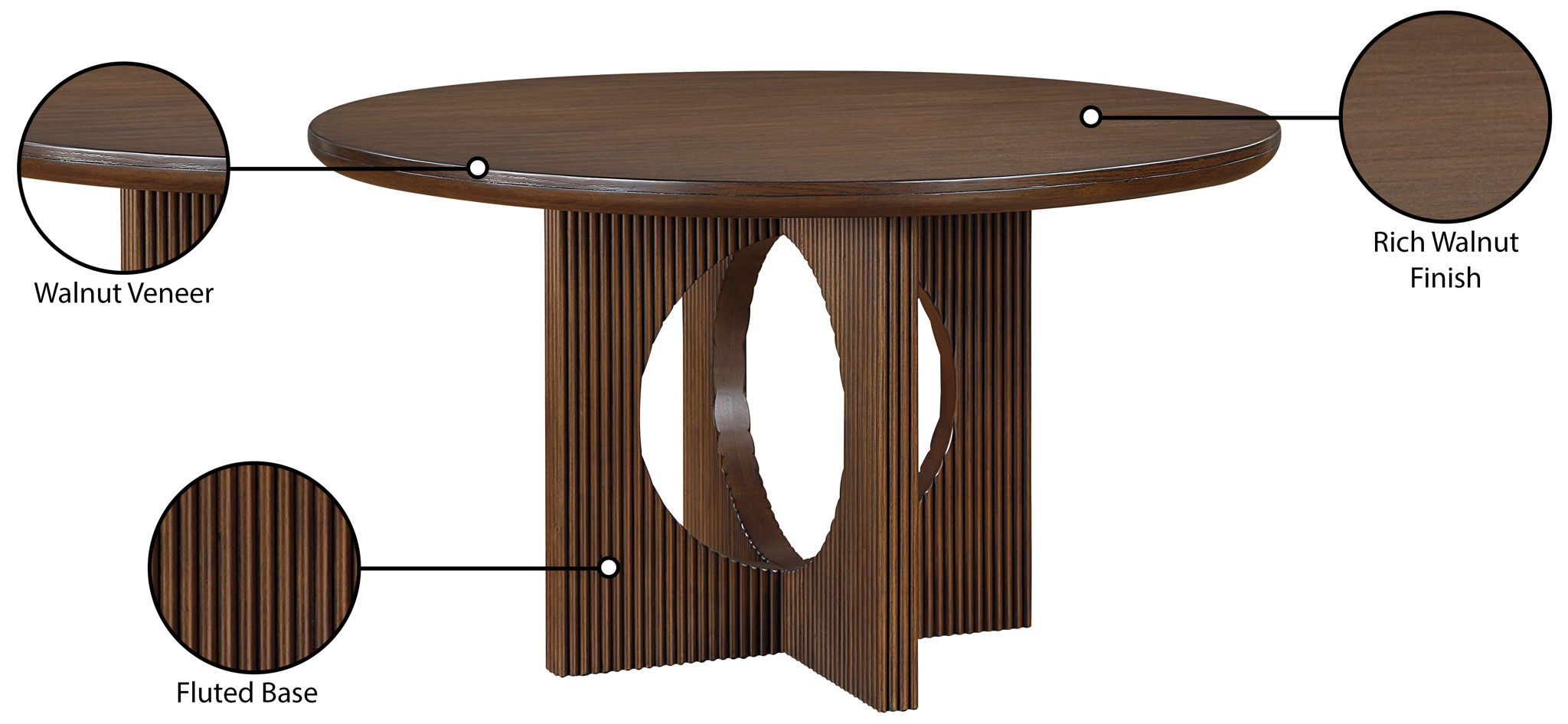 Rivas - Round Dining Table