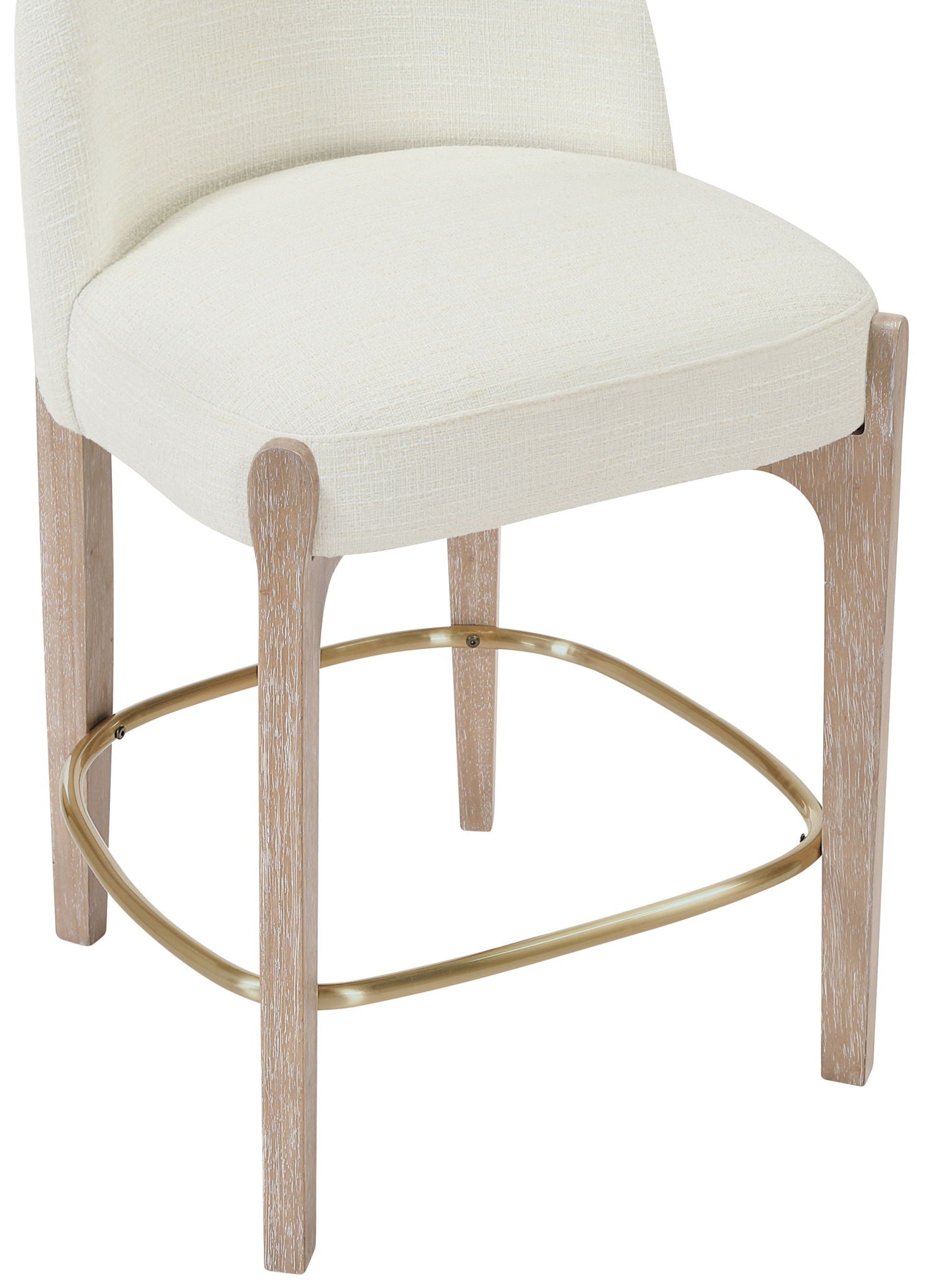 Torino - Counter Stool With Brushed Natural Base