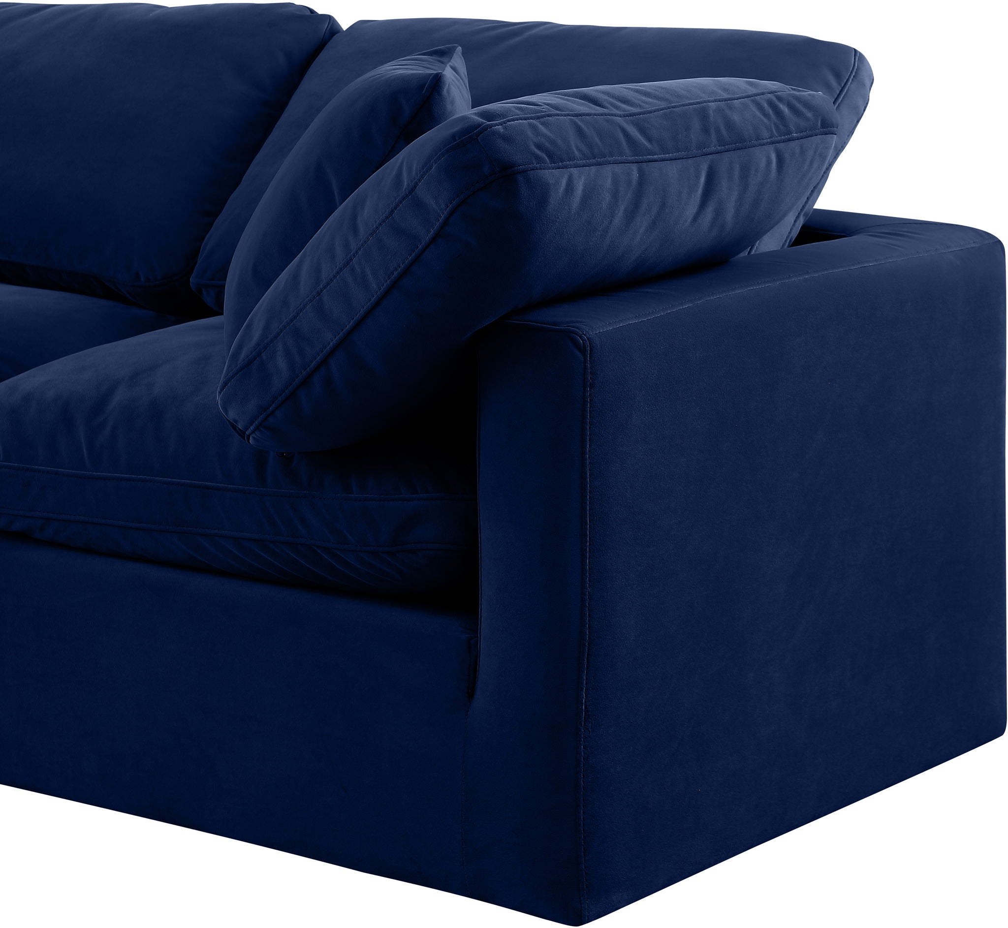 Indulge - Velvet 7 Piece Modular Sectional