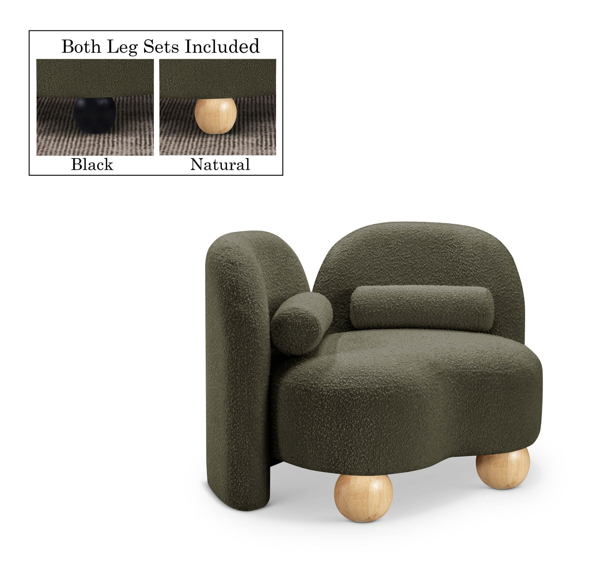 Daphne - Boucle Chair