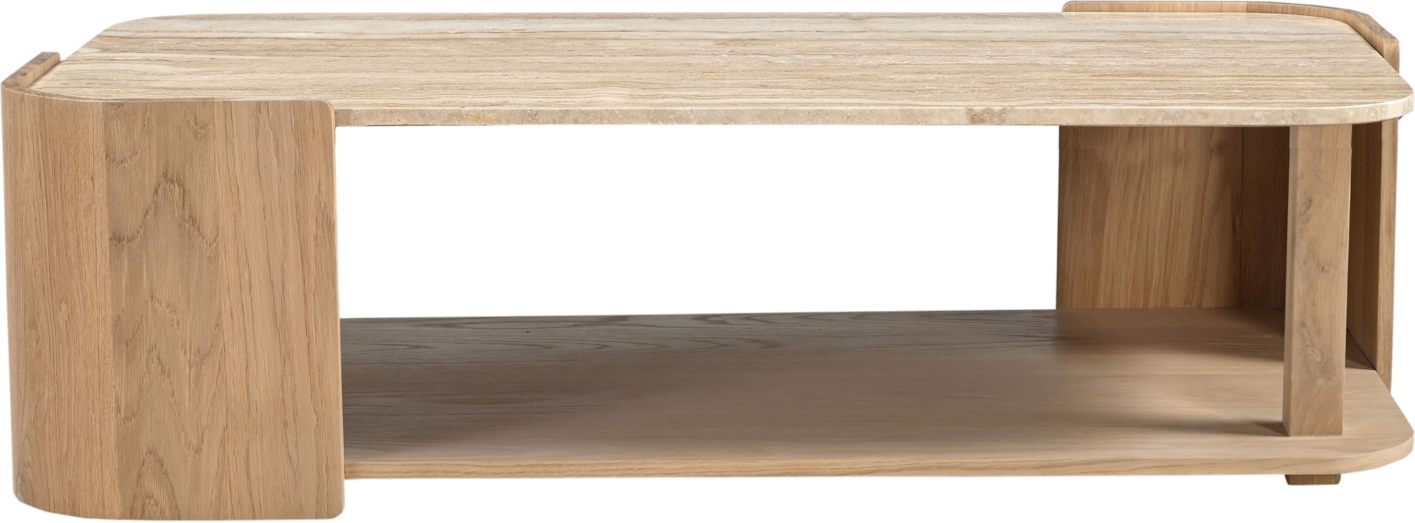Calabria - Marble And Oak Wood Table