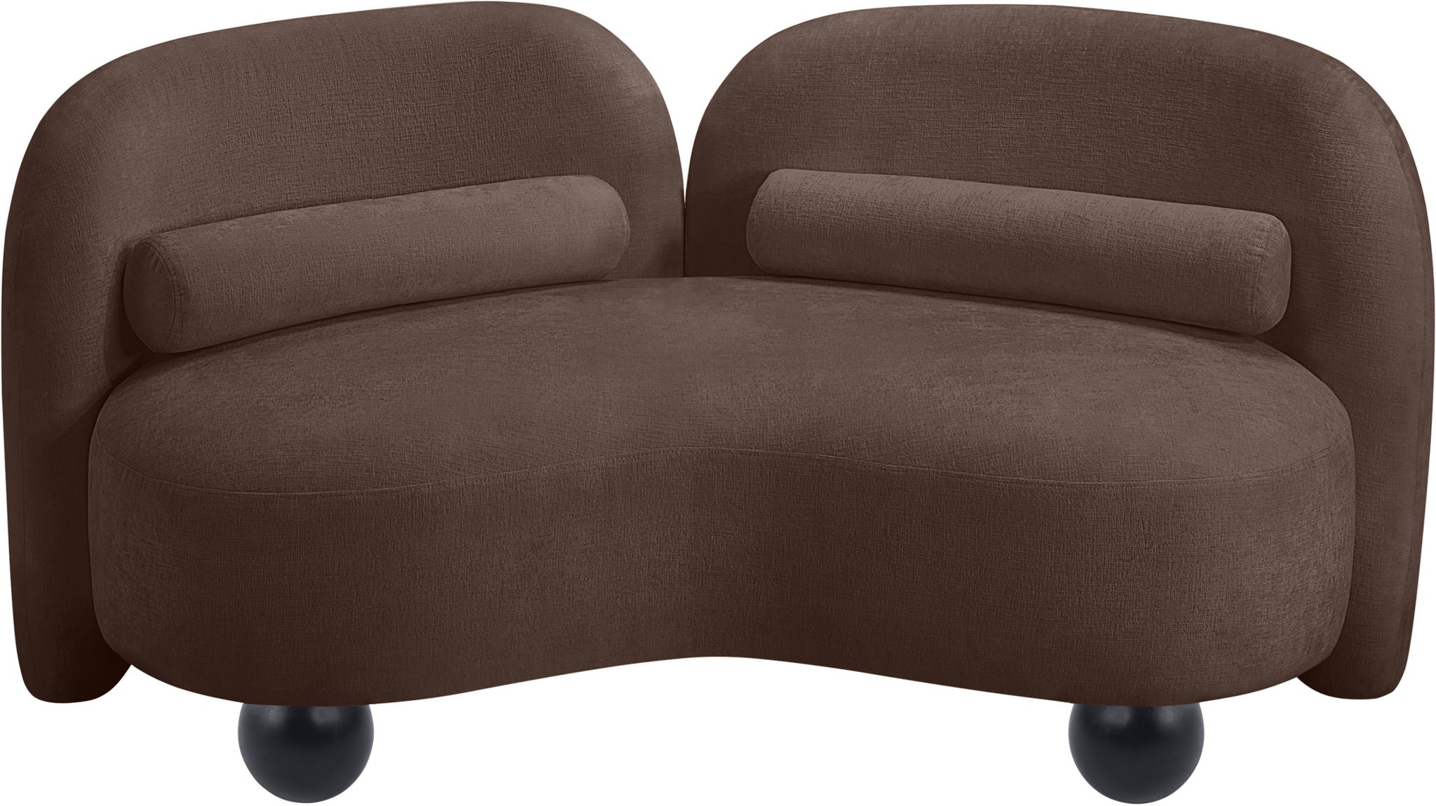 Daphne - Chenille Loveseat