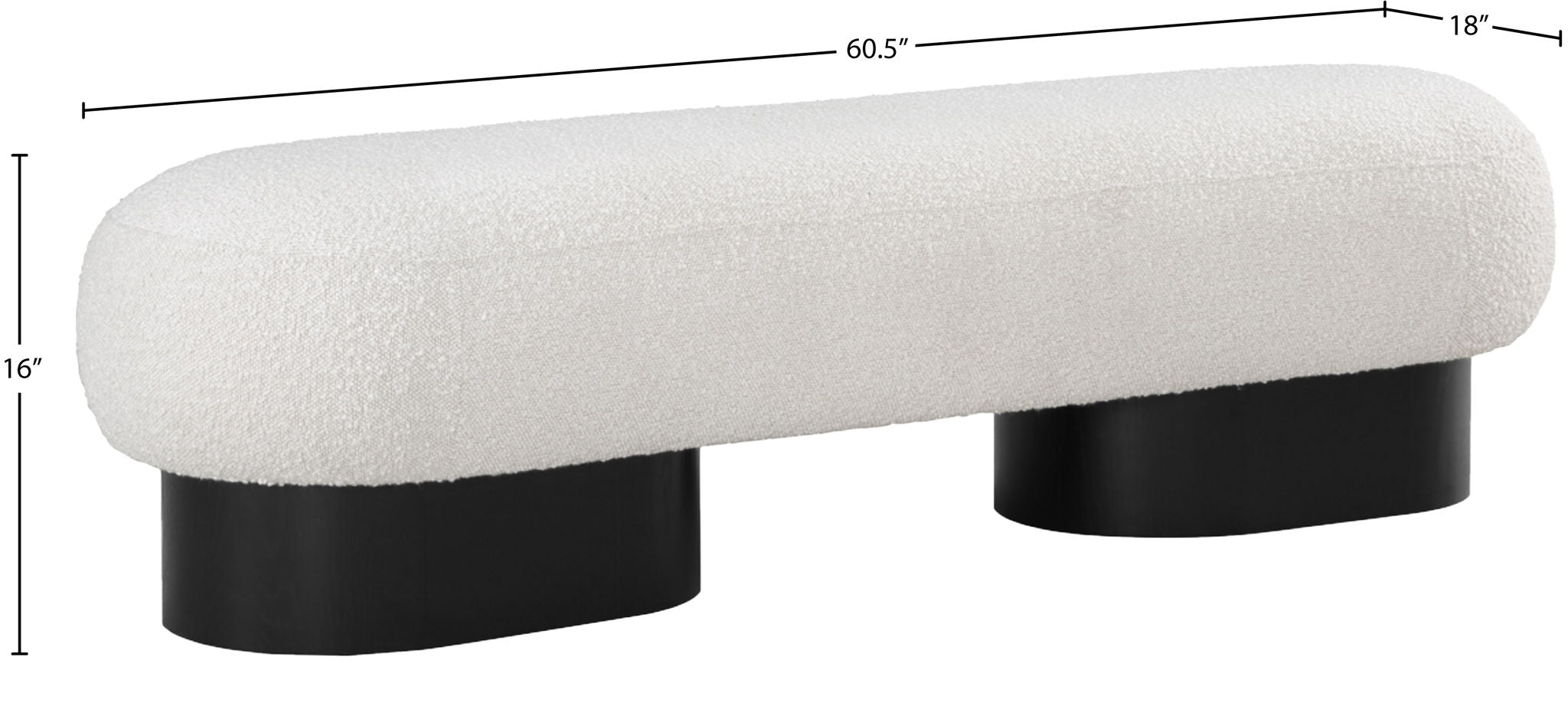 Robertson - Bench With Black Base
