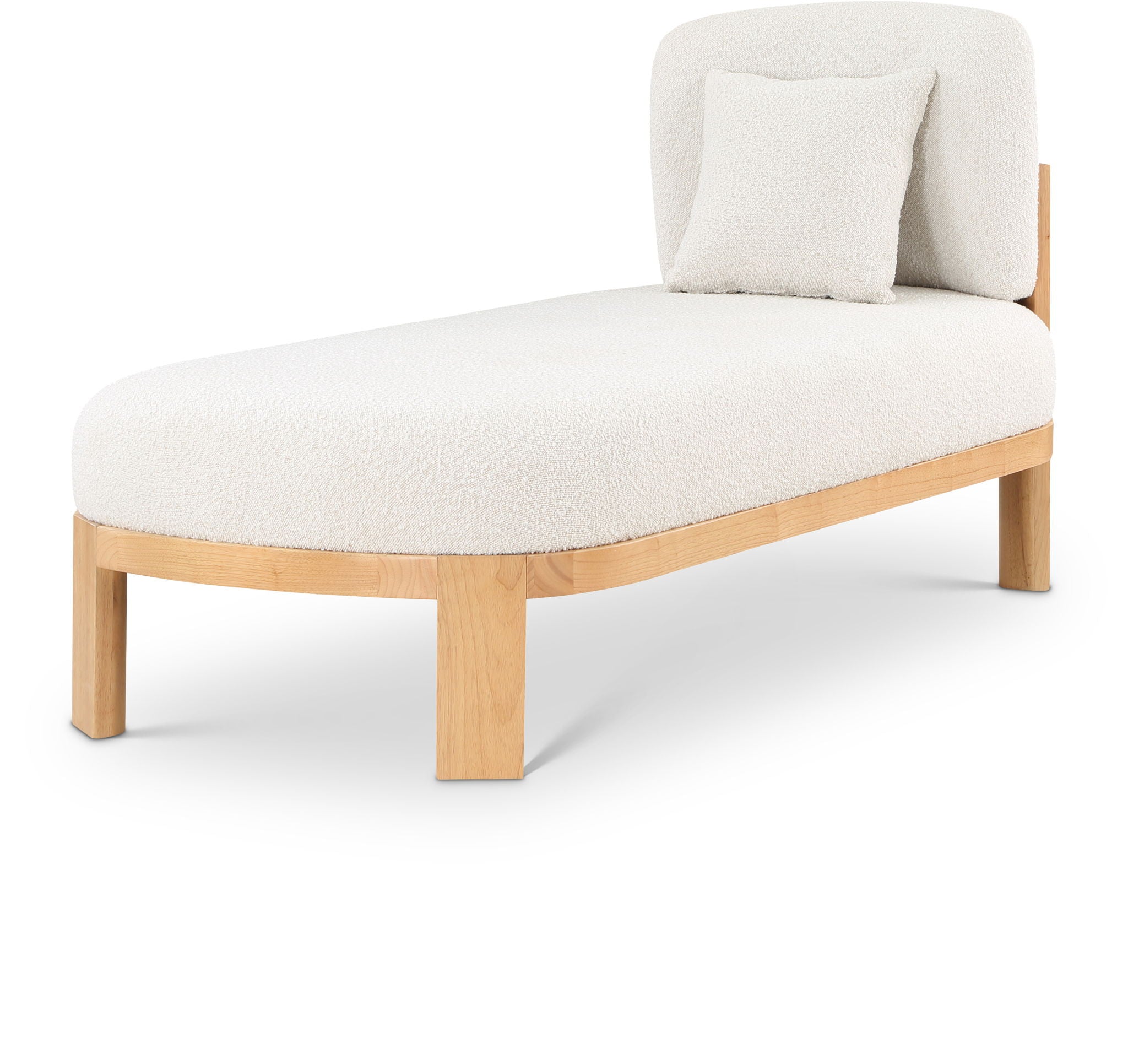 Maybourne - Chaise / Bench With Natural Frame