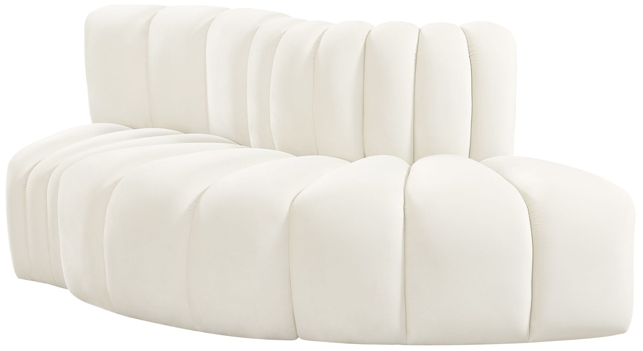 Arc - Velvet 3 Piece Modular Sofa