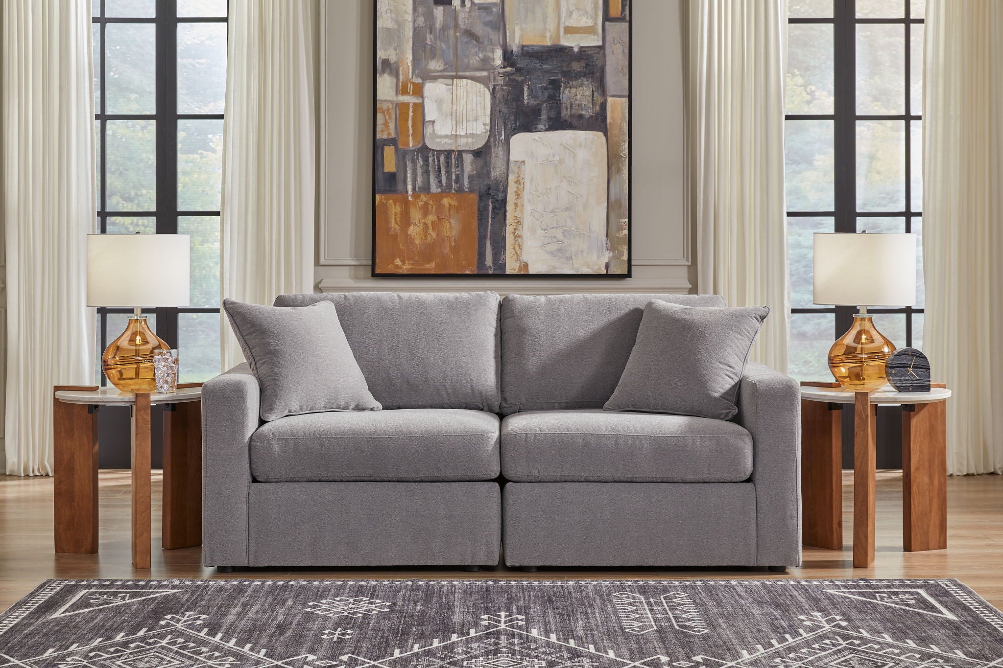 Modmax - Sectional - Granite