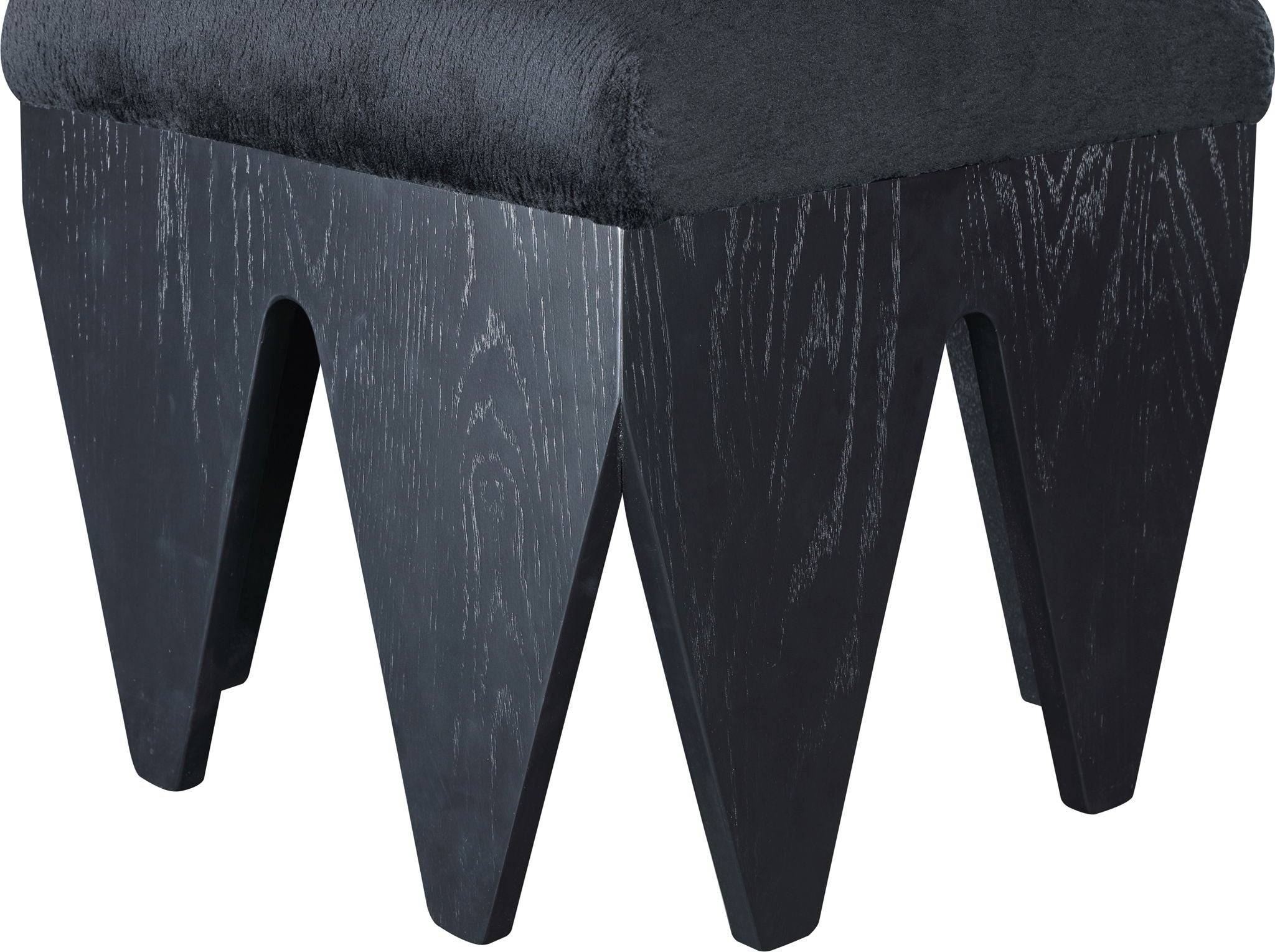 Altair - Fabric Bench - Black Base