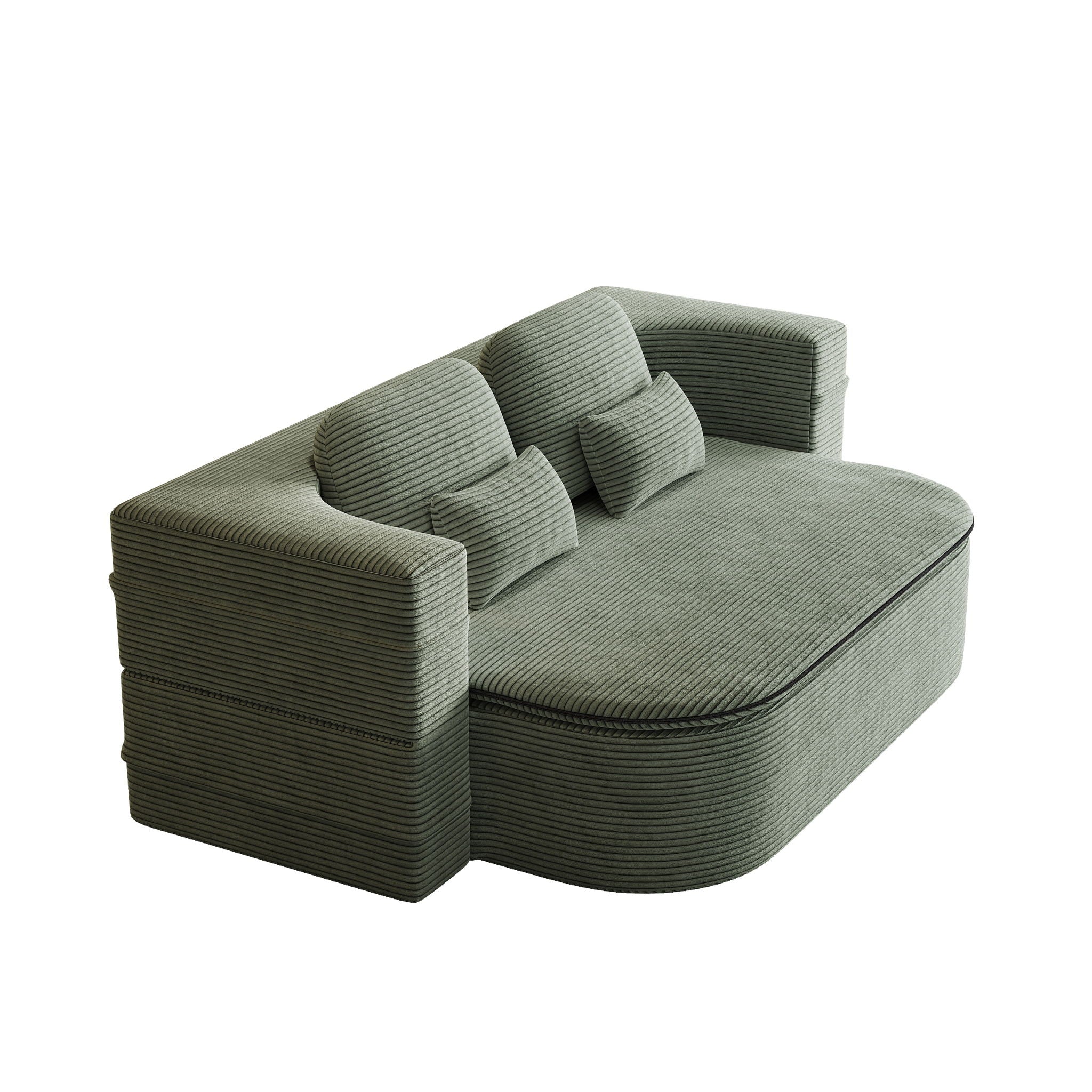 2 In 1 Foldable Sofa Bed With Multi Functional Blanket
