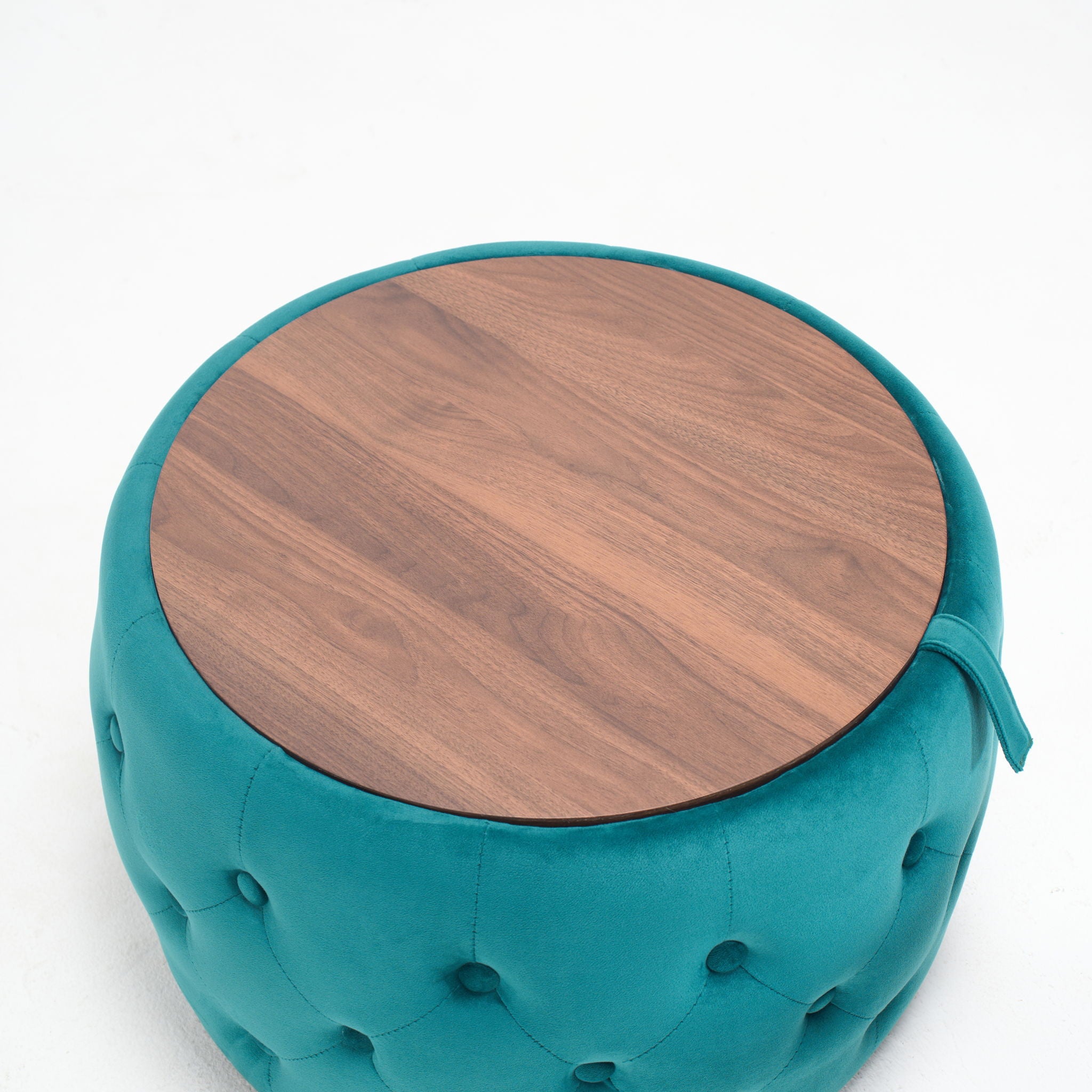 Nesting Ottomans 2 Piece With Tray, 4 In 1 Function