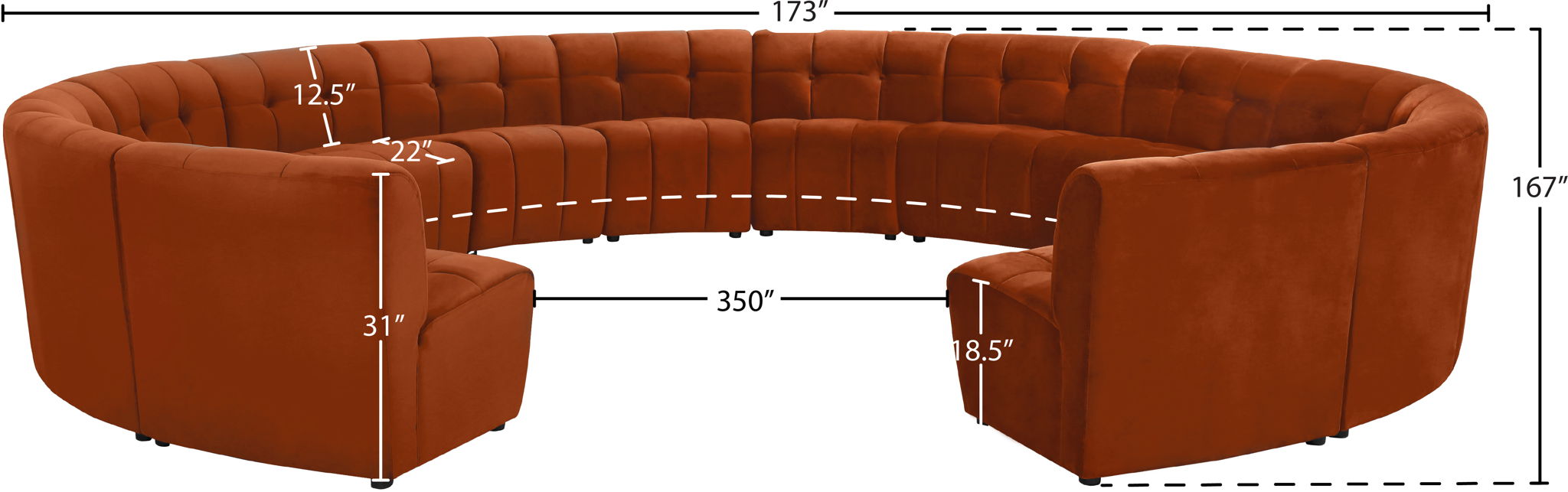 Limitless - 14 Pc. Modular Sectional