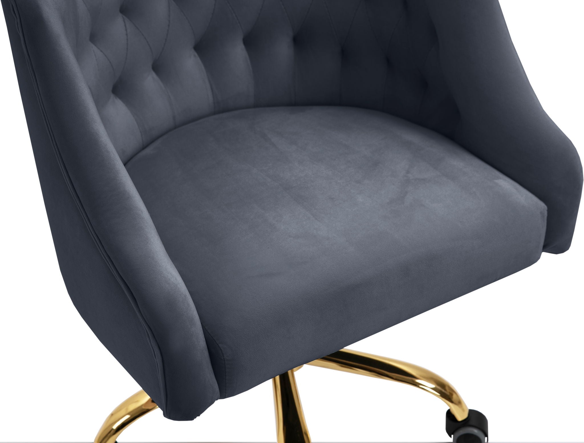 Arden - Office Chair with Gold Legs