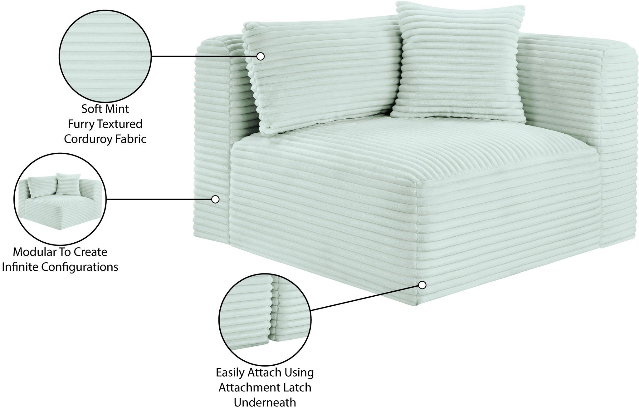 Shaggy - Corner Chair