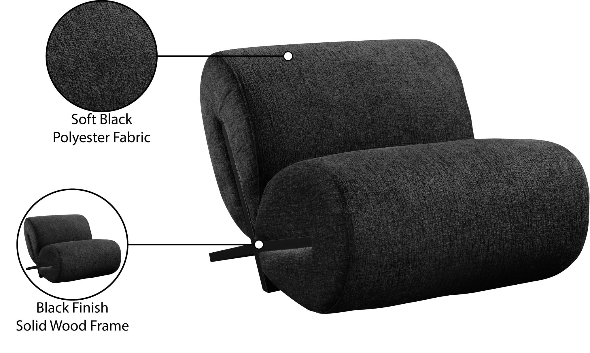 Akira - Fabric Upholstered Accent Chair