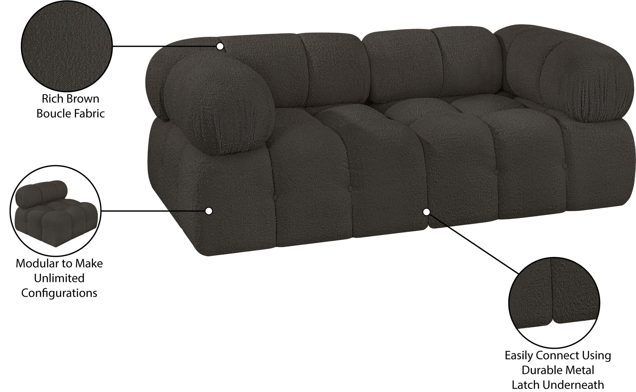 Ames - 2 Seat Modular Sofa