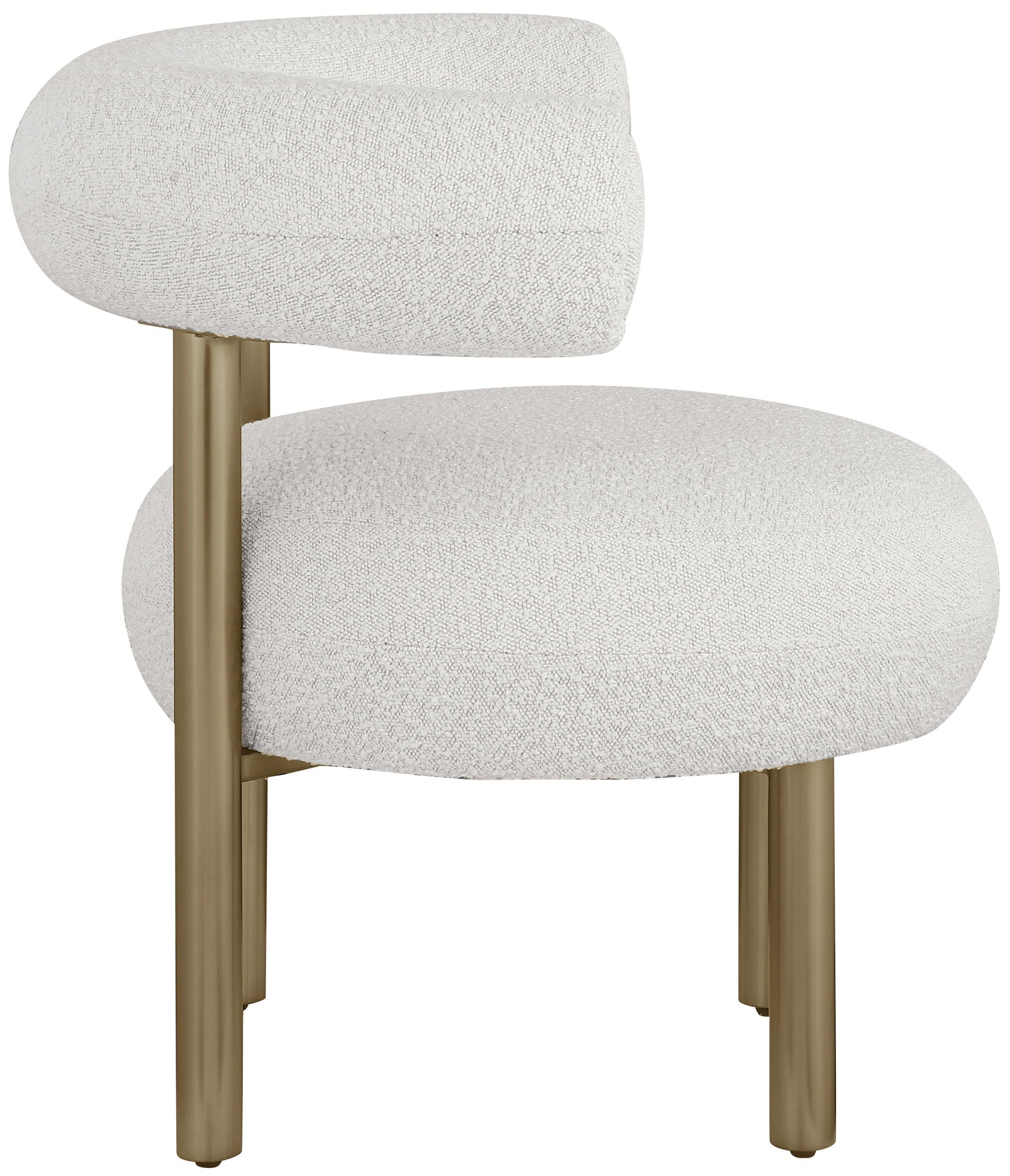 Bordeaux - Boucle Fabric Accent Chair