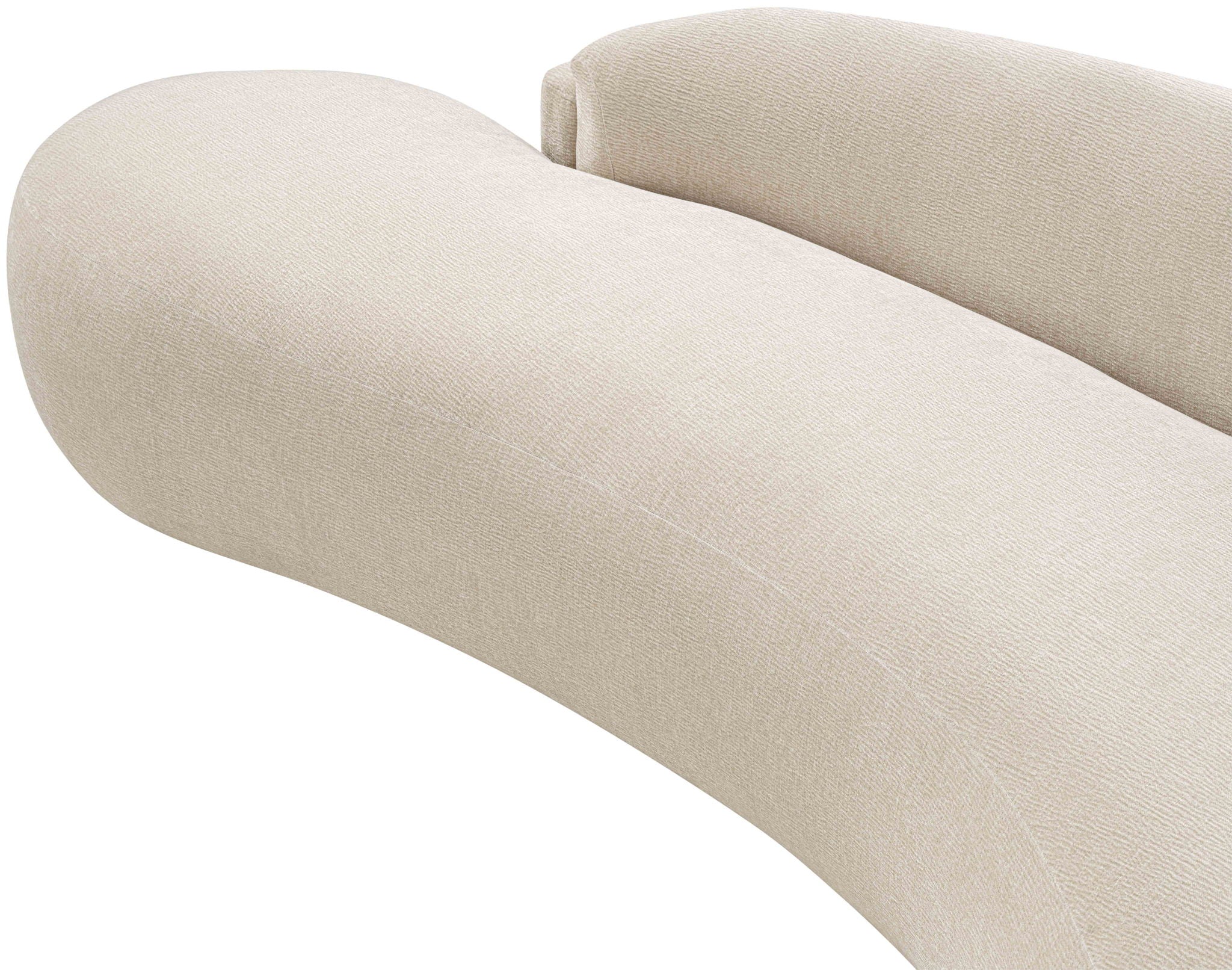 Caspian - Chenille Fabric Upholstered Loveseat