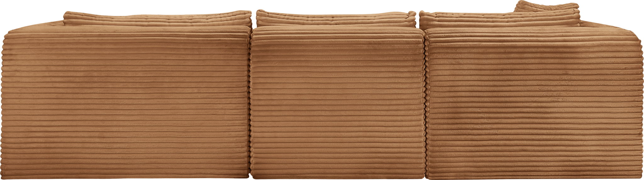 Shaggy - Fabric 3 Piece Modular Sectional