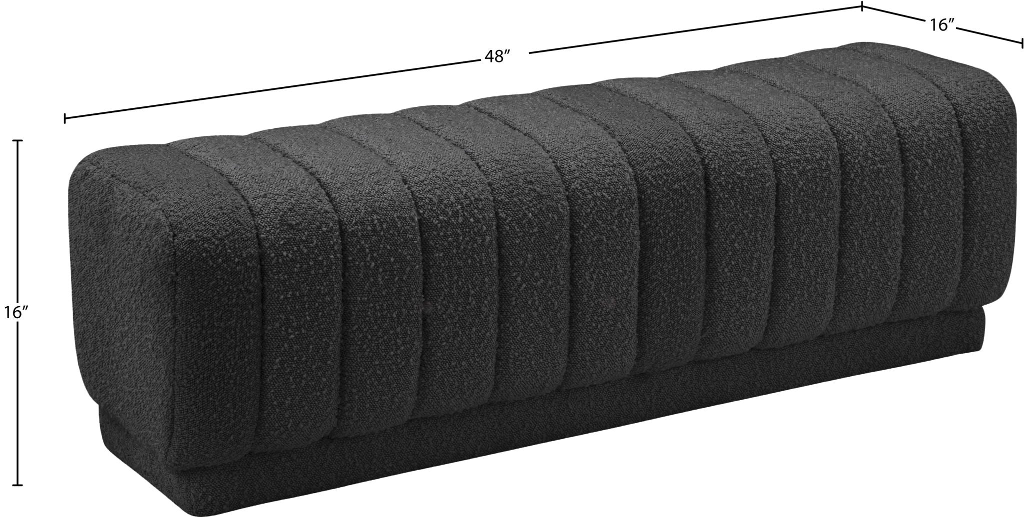 Heathrow - Ottoman / Bench