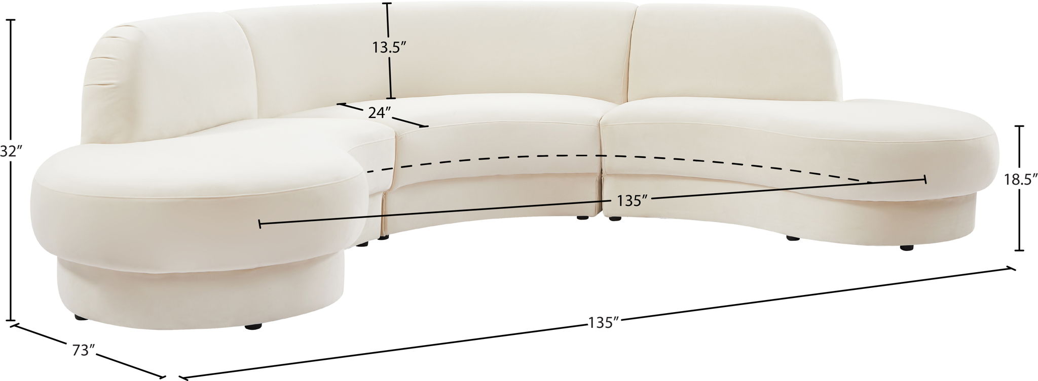 Rosa - Sectional