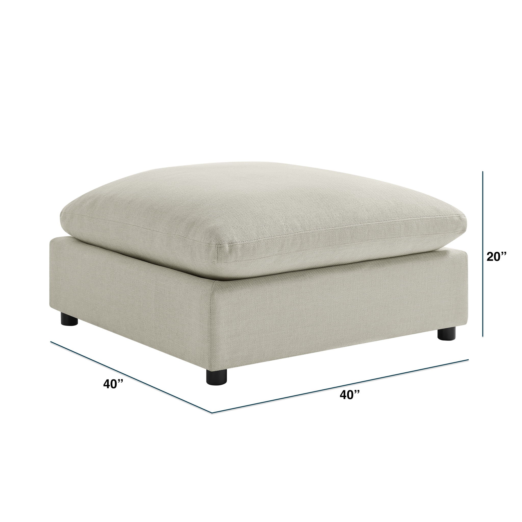 Cassandra - Sofa With Ottoman