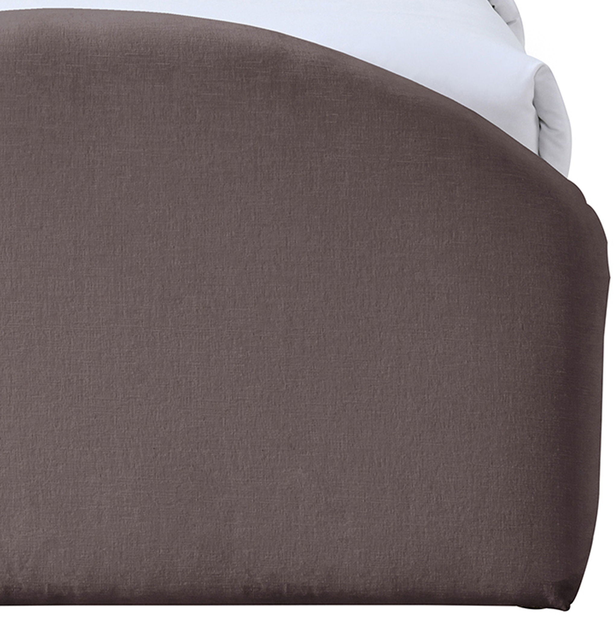 Andaz - Chenille Fabric Upholstered Trundle Bed