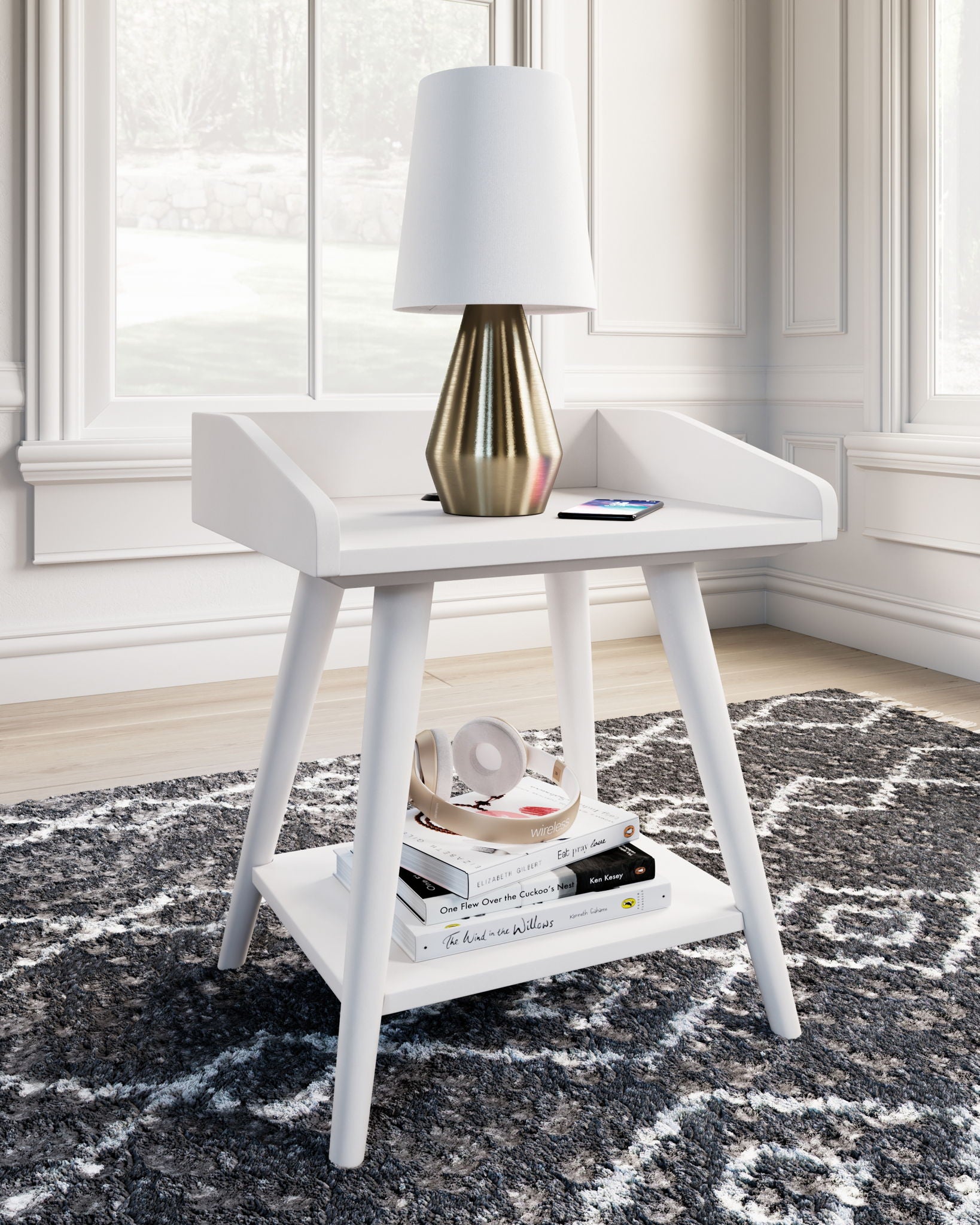 Blariden - Accent Table - White