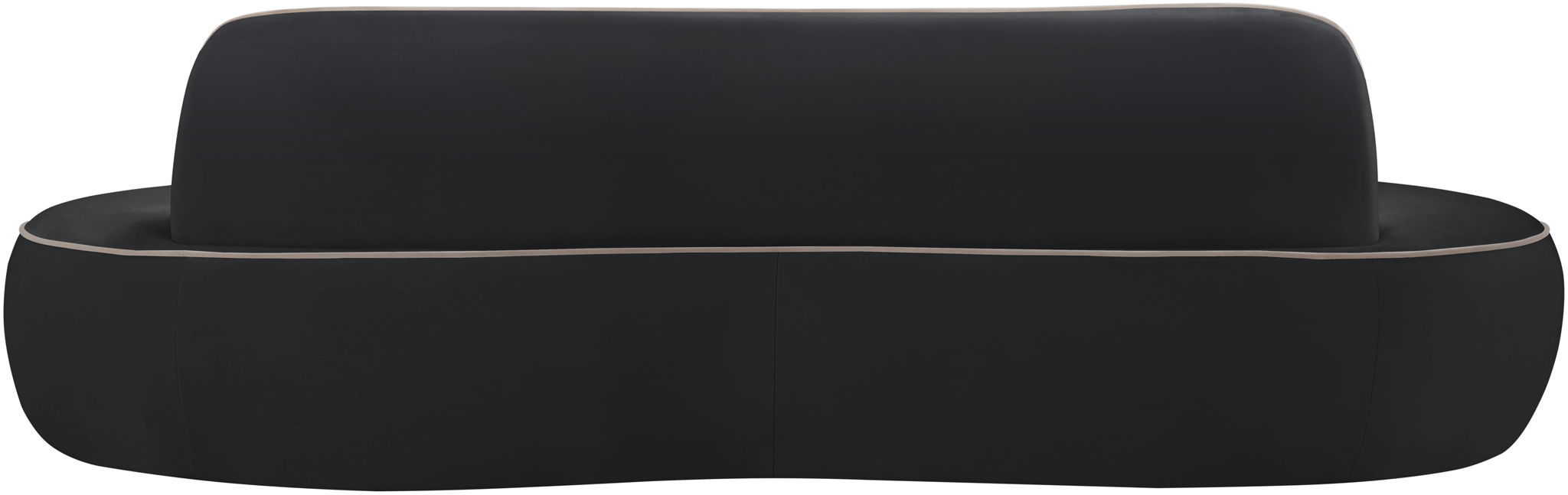 Swerve - Velvet 101" Upholstered Sofa