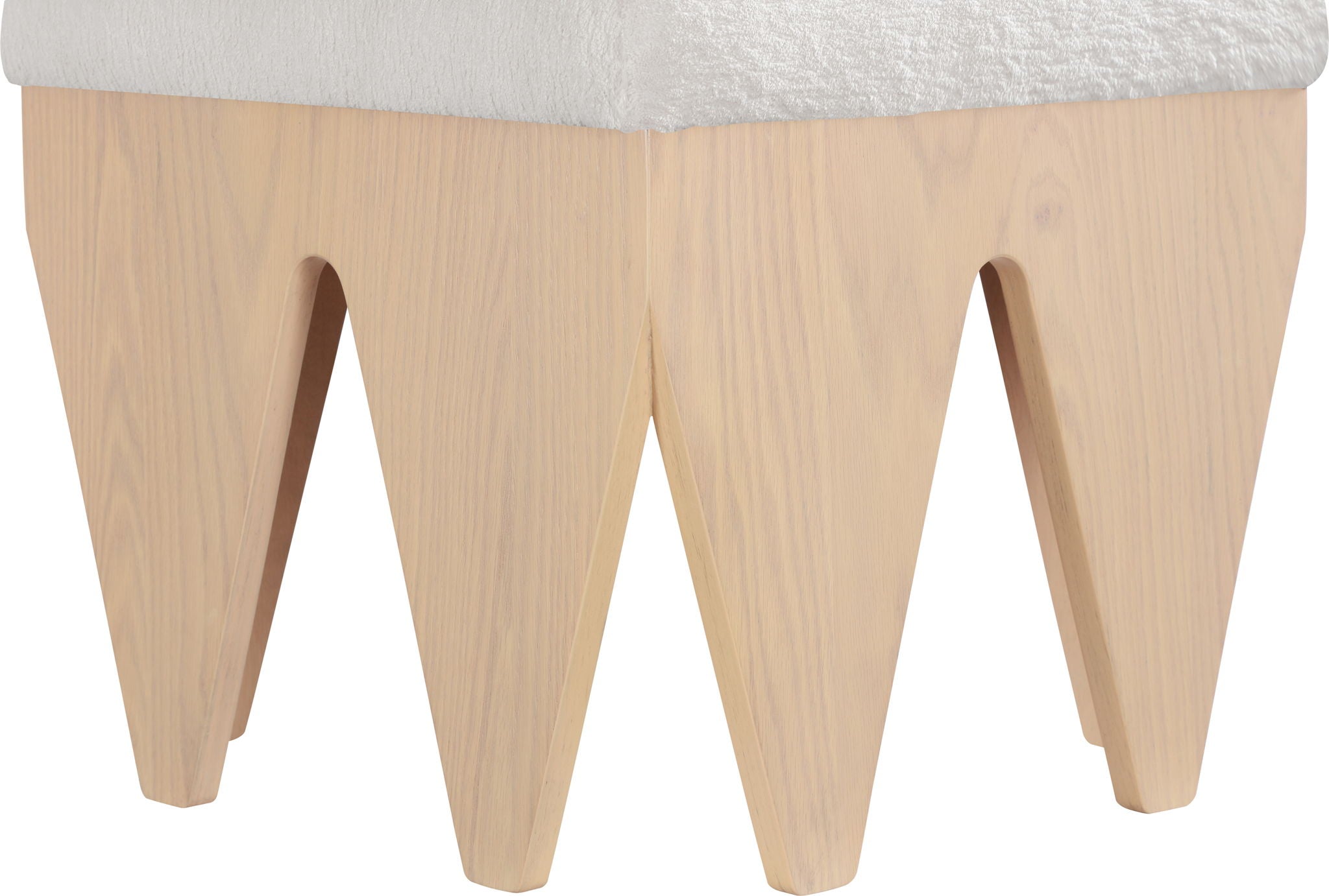 Altair - Fabric Bench - Light Brown Base